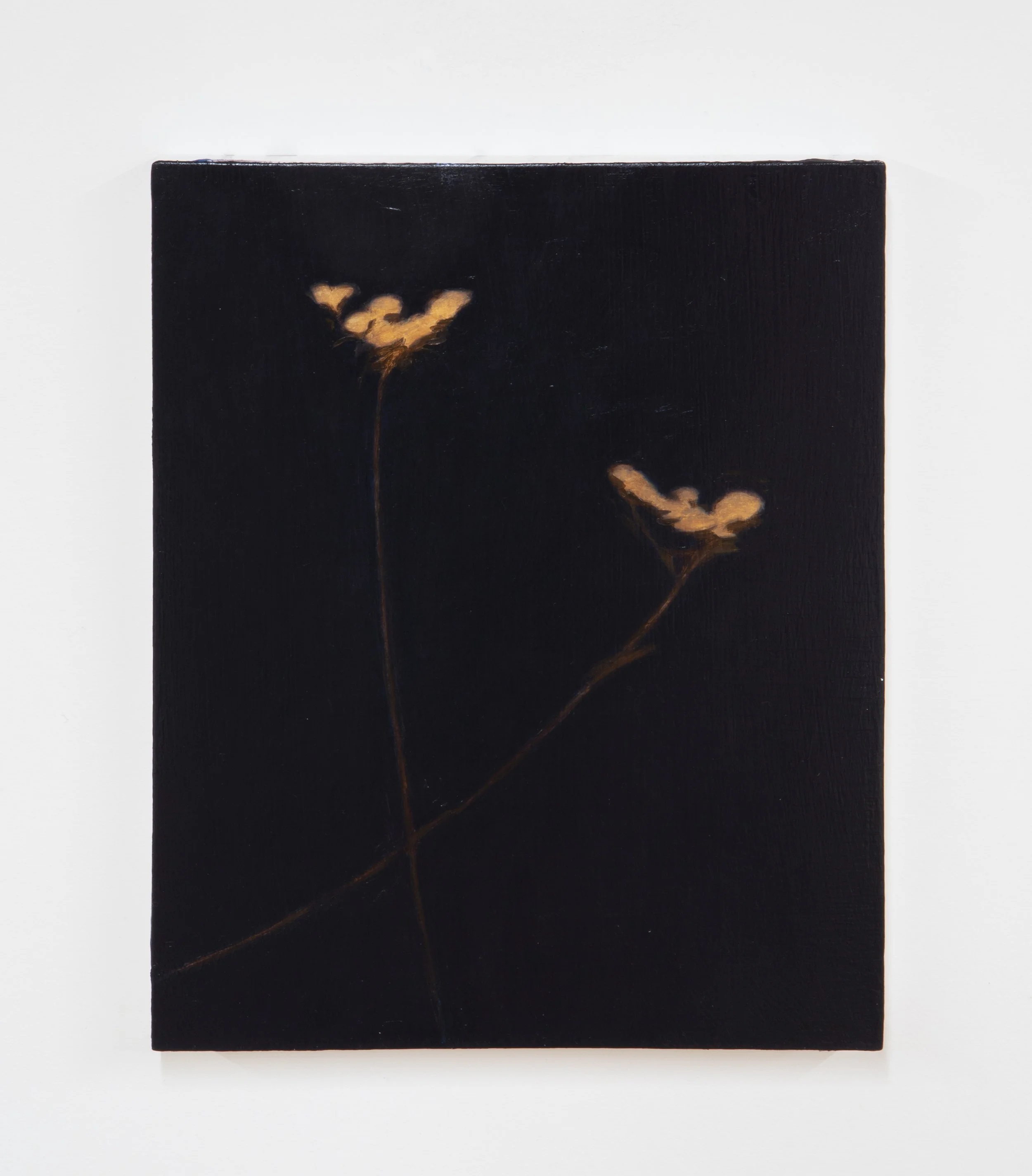 nights, 34, 2022, oil on panel, 10 x 8 inches