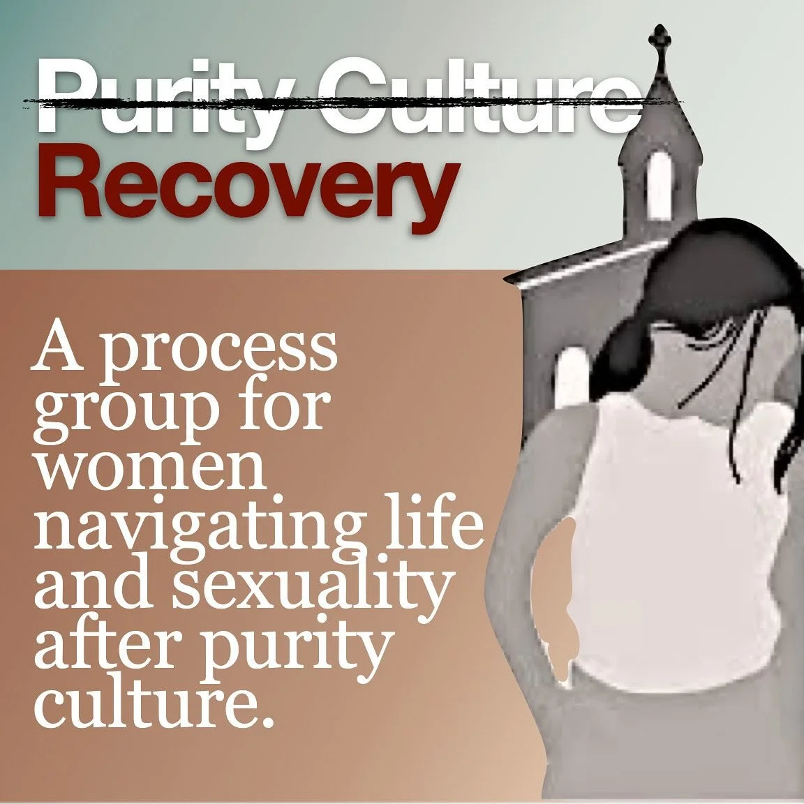 ONLINE Purity Culture Recovery trauma process group for women. Starts October 24th, spread the word. Sex therapy meets religious trauma with narrative therapy integration. This is the 3rd time I&rsquo;m offering this group, and I guarantee a protecte