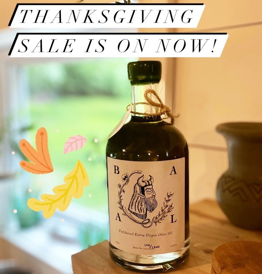 THANKSGIVING SALE now through 11/23!! $40 off orders of $140 or more &amp; $10 off orders of $70 or more. (Enter codes BAALGIVING140 or BAALGIVING70 at checkout).

So what are you bringing to Thanksgiving dinner? 

Orders arrive in 2-3 business days.