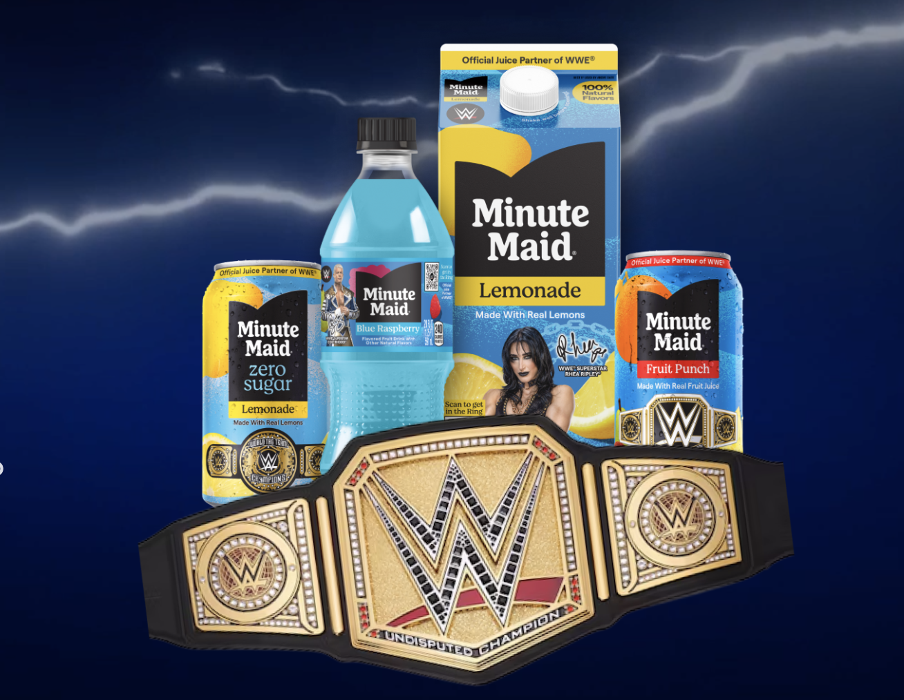 The Juice Vault, WWE x Minute Maid