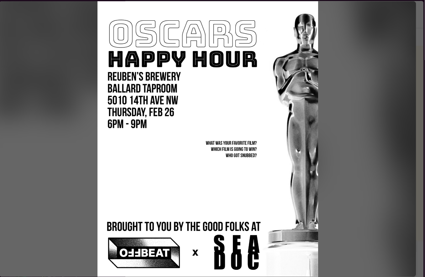 Oscars party with Offbeat