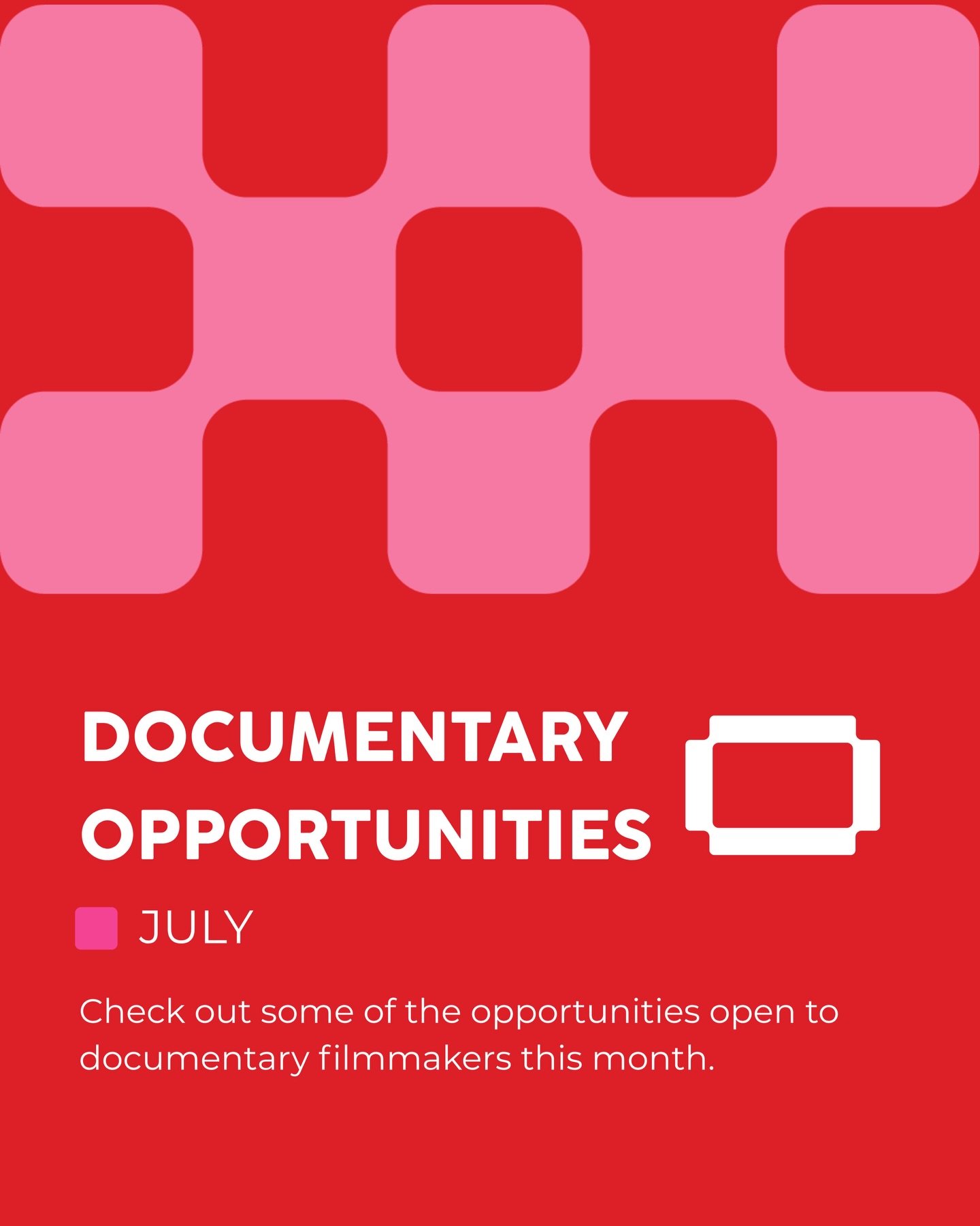 Our latest monthly roundup of documentary opportunities is here! 🎬 We&rsquo;ve gathered grants, festivals, screenings, and other opportunities to help you stay connected and keep your projects moving.

Tap the tagged accounts for all the details, de
