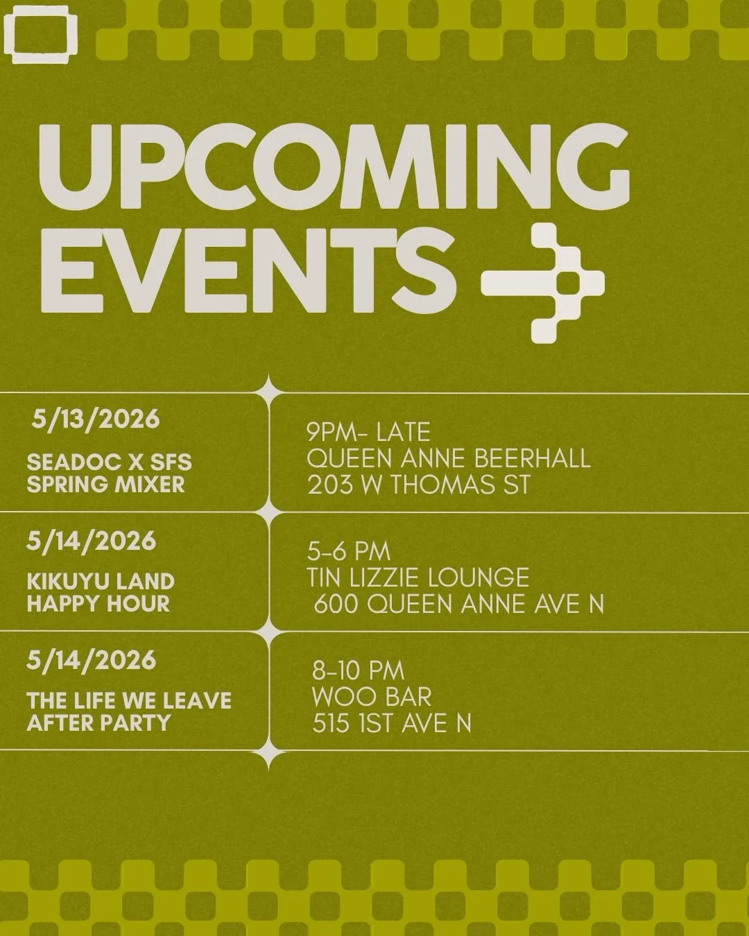 May is busy for the Seattle documentary community.

Join SeaDoc this SIFF season for upcoming mixers, happy hours, and after parties celebrating local filmmakers and documentary storytelling across the city.

**SIFF x SeaDoc x SFS Sound Visions After