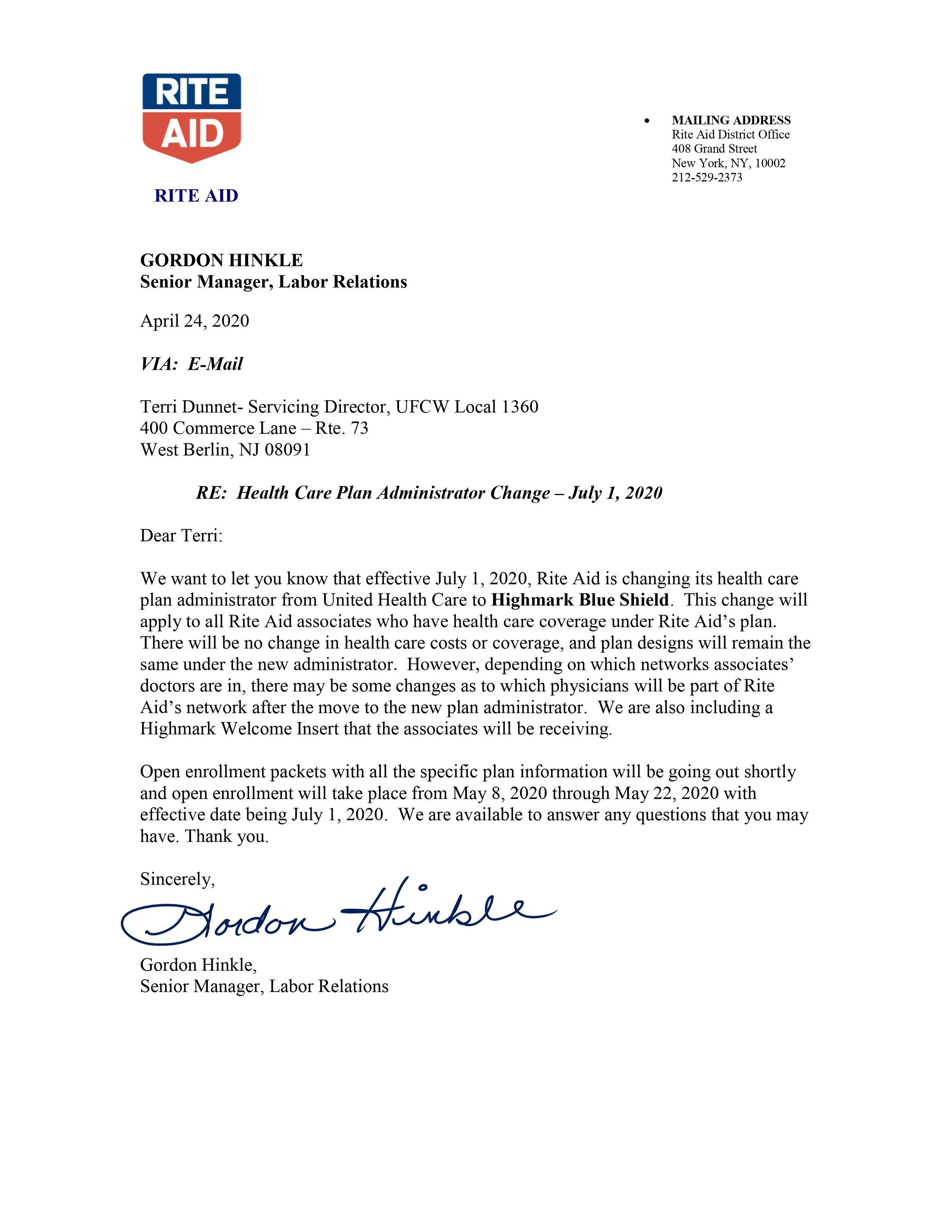 Rite Aid — UFCW 360