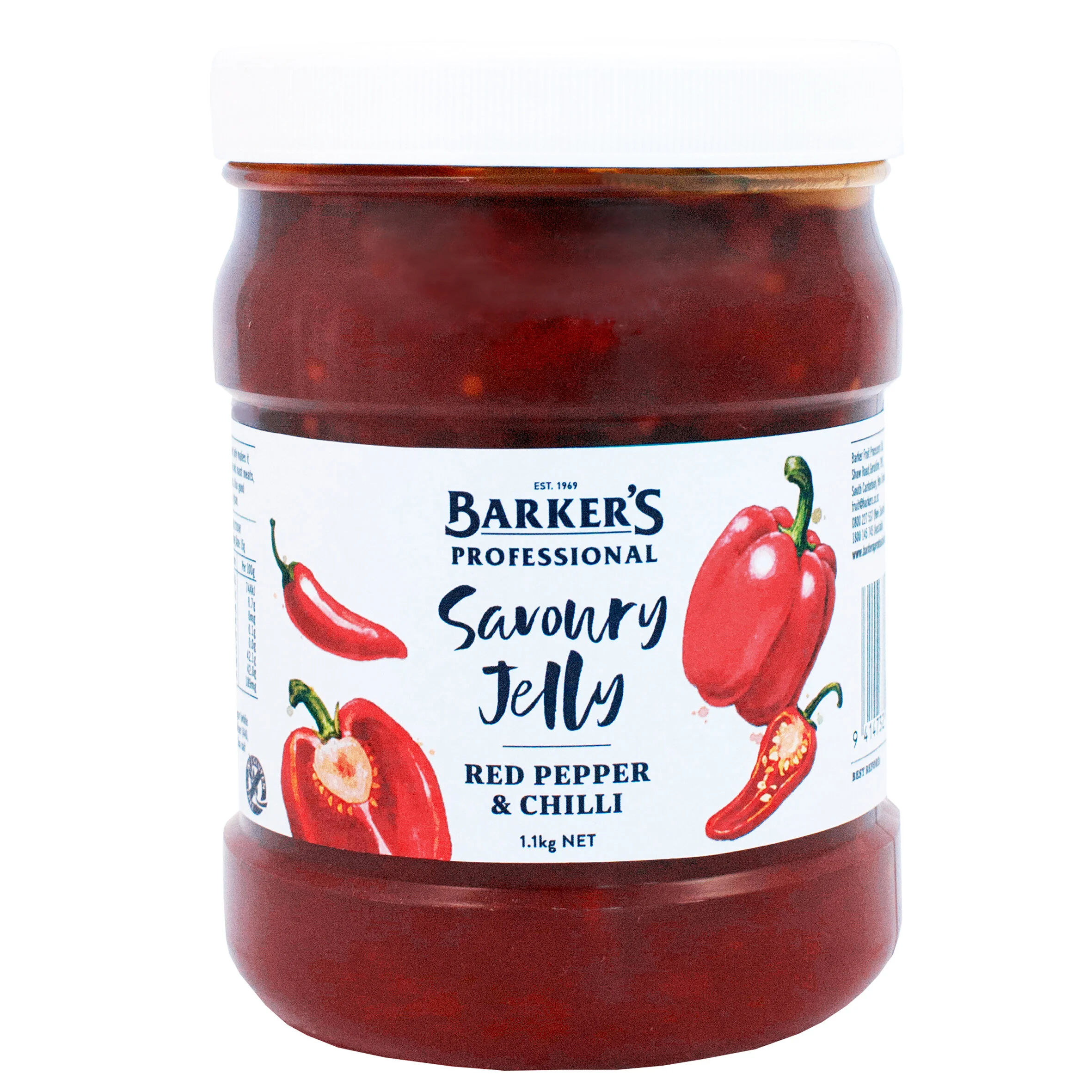 Red Pepper & Chilli Savoury Jelly — Barker's Professional