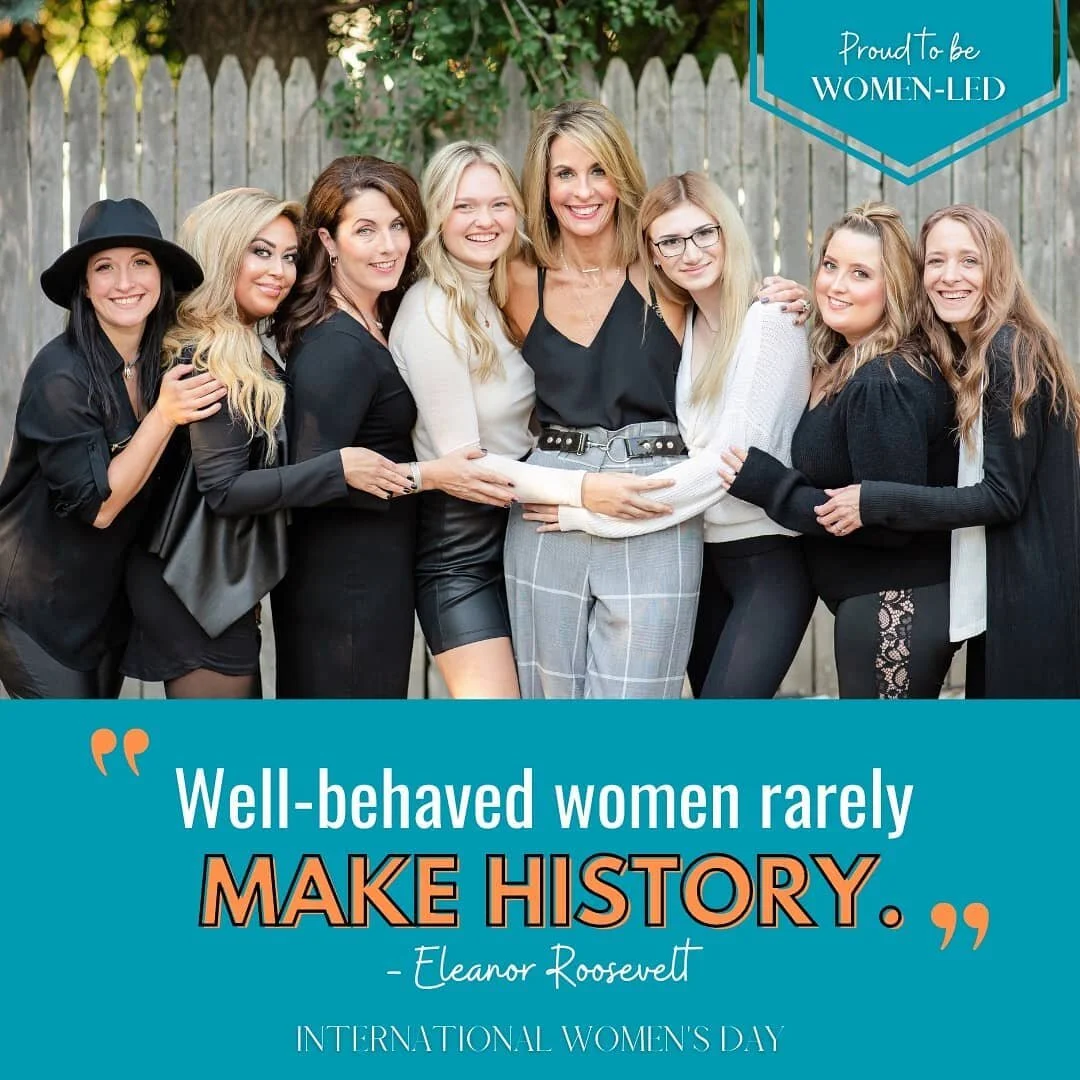 Celebrating #internationalwomensday2021﻿ 
It's honor, and pleasure to work with so many talented women. 
You ladies Rock!  I'm so proud to have you each and everyone as part of my salon family.
* unfortunately not everyone is pictured in this photo * You know who you are, and how much you mean to me.
I honor each and everyone of you today, and always.
Salon Owner, 
Ami Christianson 
#teamworkmakesthedreamwork #salonlife #theknotbestofweddings #salonstcharles #hairstylist #makeup