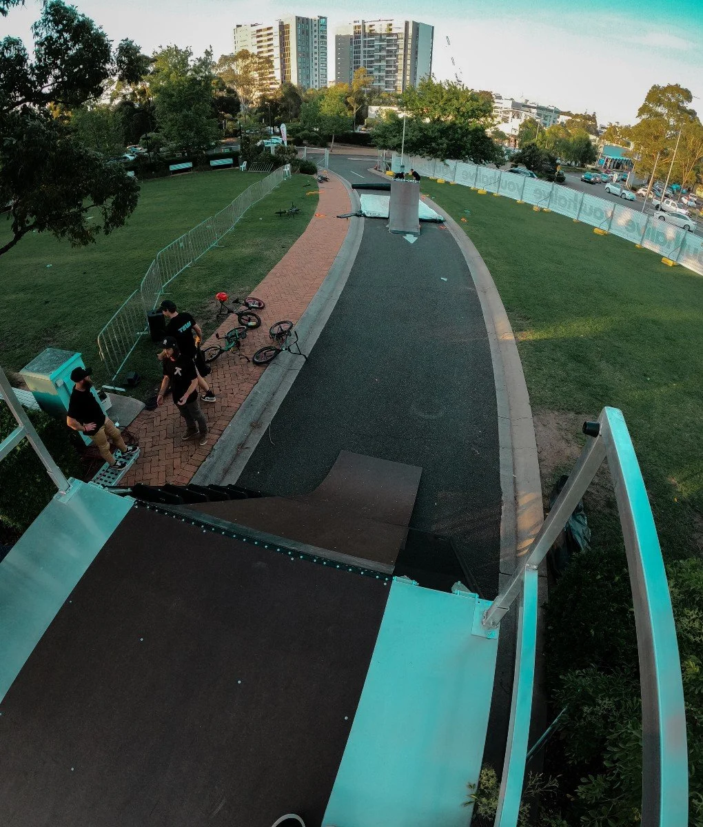 We have designed the most efficient portable roll in &amp; box jump set up for our live shows &amp; events!📈

Set up takes under 15mins then we are straight into action,
which means we get to spend more time sharing the gospel and encouraging anyone