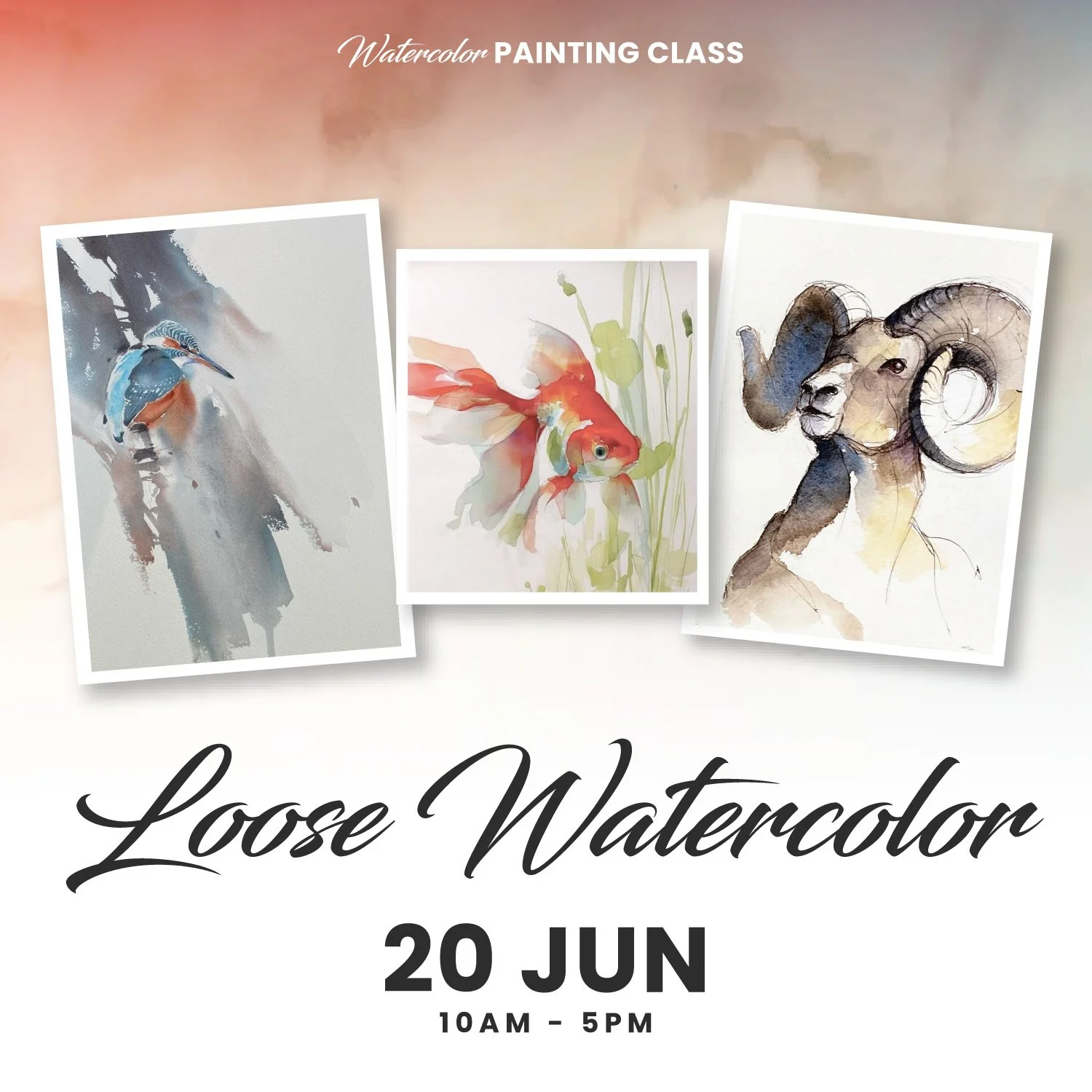 Loose Watercolor • Workshop