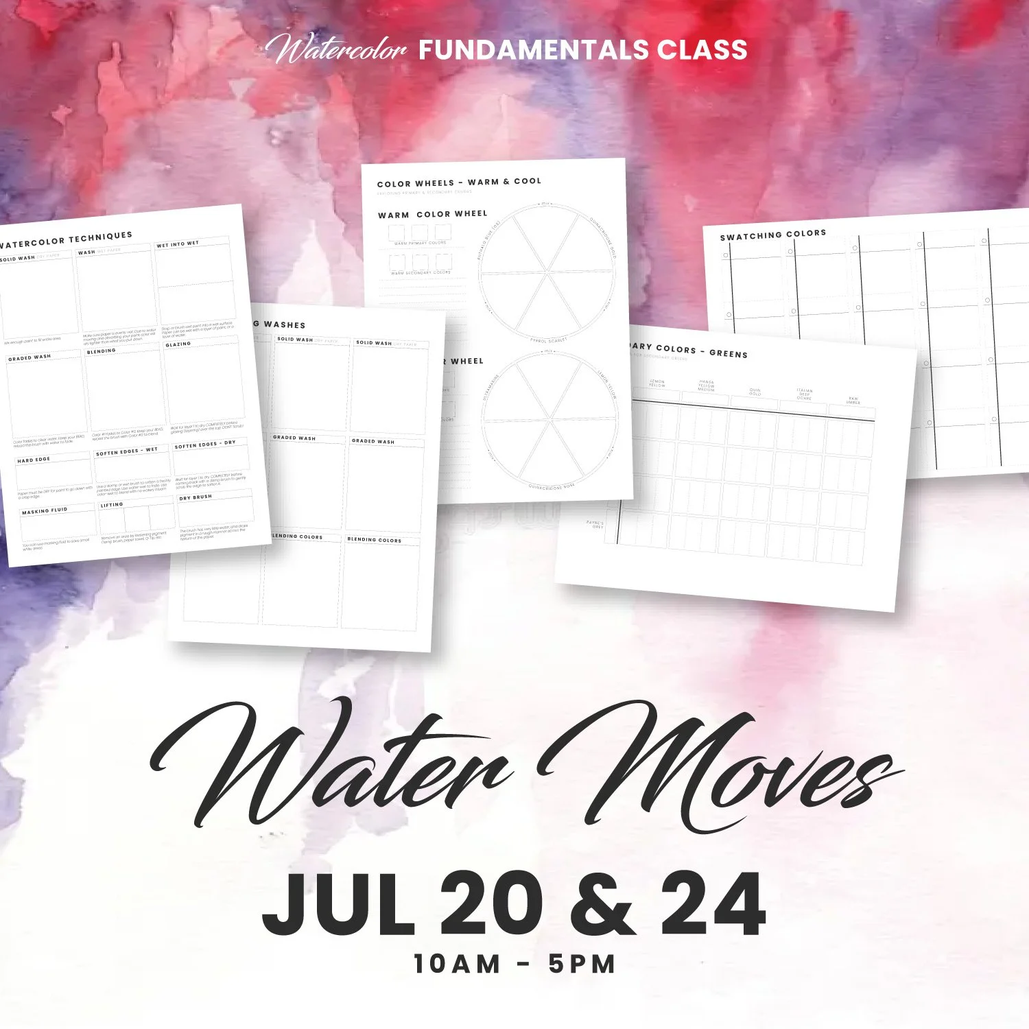 Water Moves Fundamentals • Workshop Pt:1