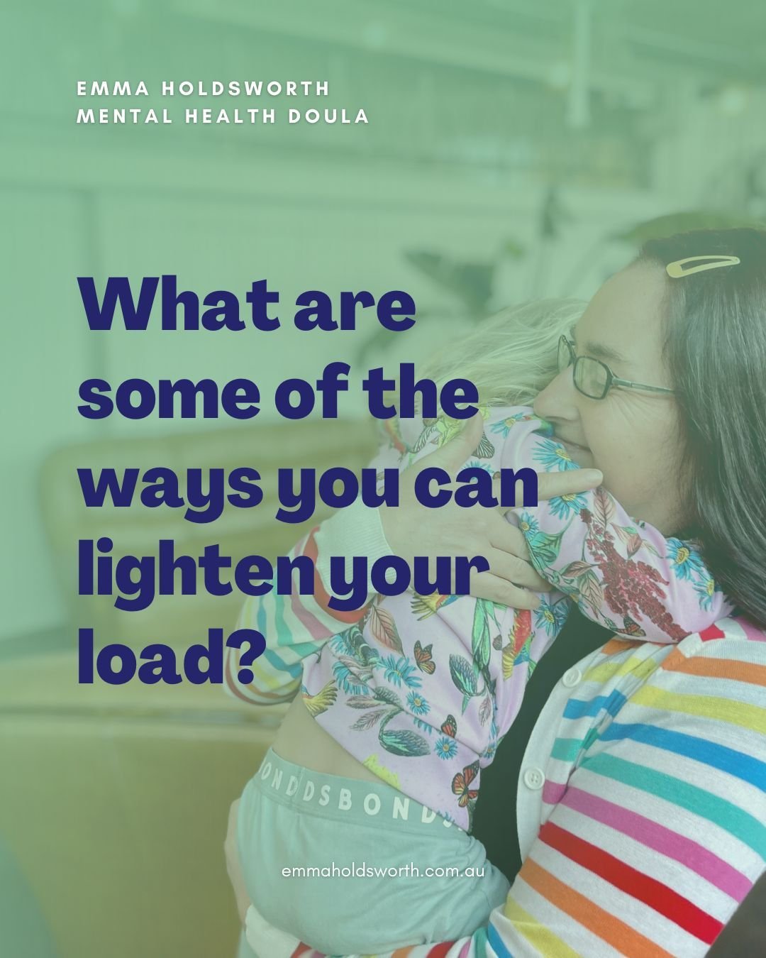 Do you fall prey to the push?

The societal push, the family push, the push we put on ourselves to do all the things in Motherhood (and Mothering) without asking for support?

What are some of the ways you could let go of the push and lighten your lo