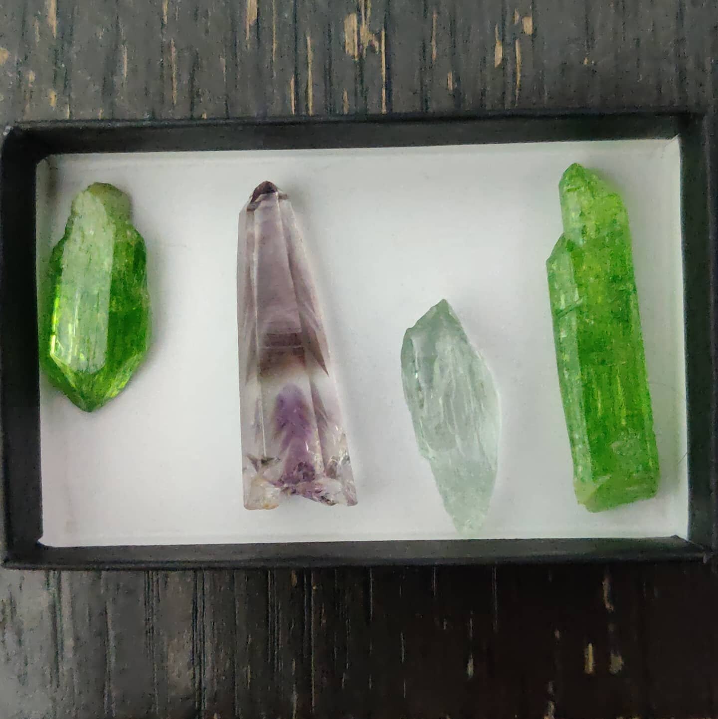don't forget to meditate on what can and will soon be!
.
.
left to right: vanadium diopside, phantom amethyst, aquamarine, vanadium diopside. all sourced from @atraeofineminerals
.
.
.
#minerals #vanadiumdiopside #aurumarcana #headypendant #aquamarin