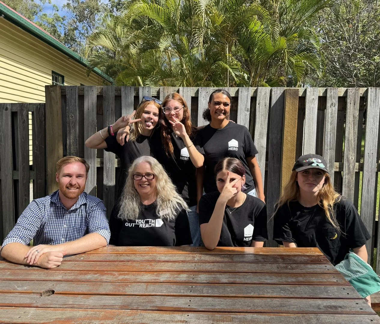 Youth Outreach thanks Cnr Joe Wilkinson