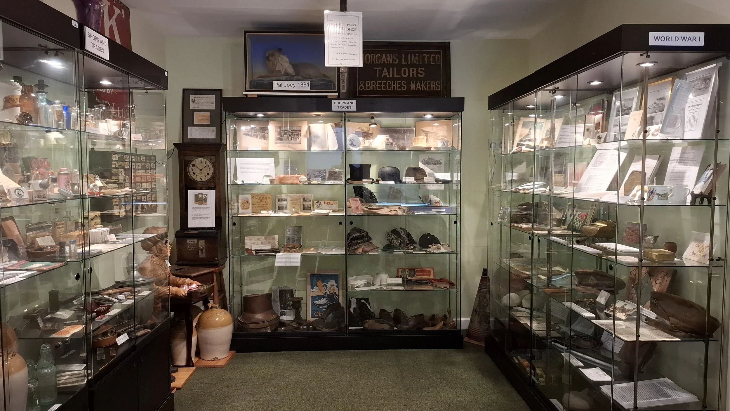 Local shops and businesses