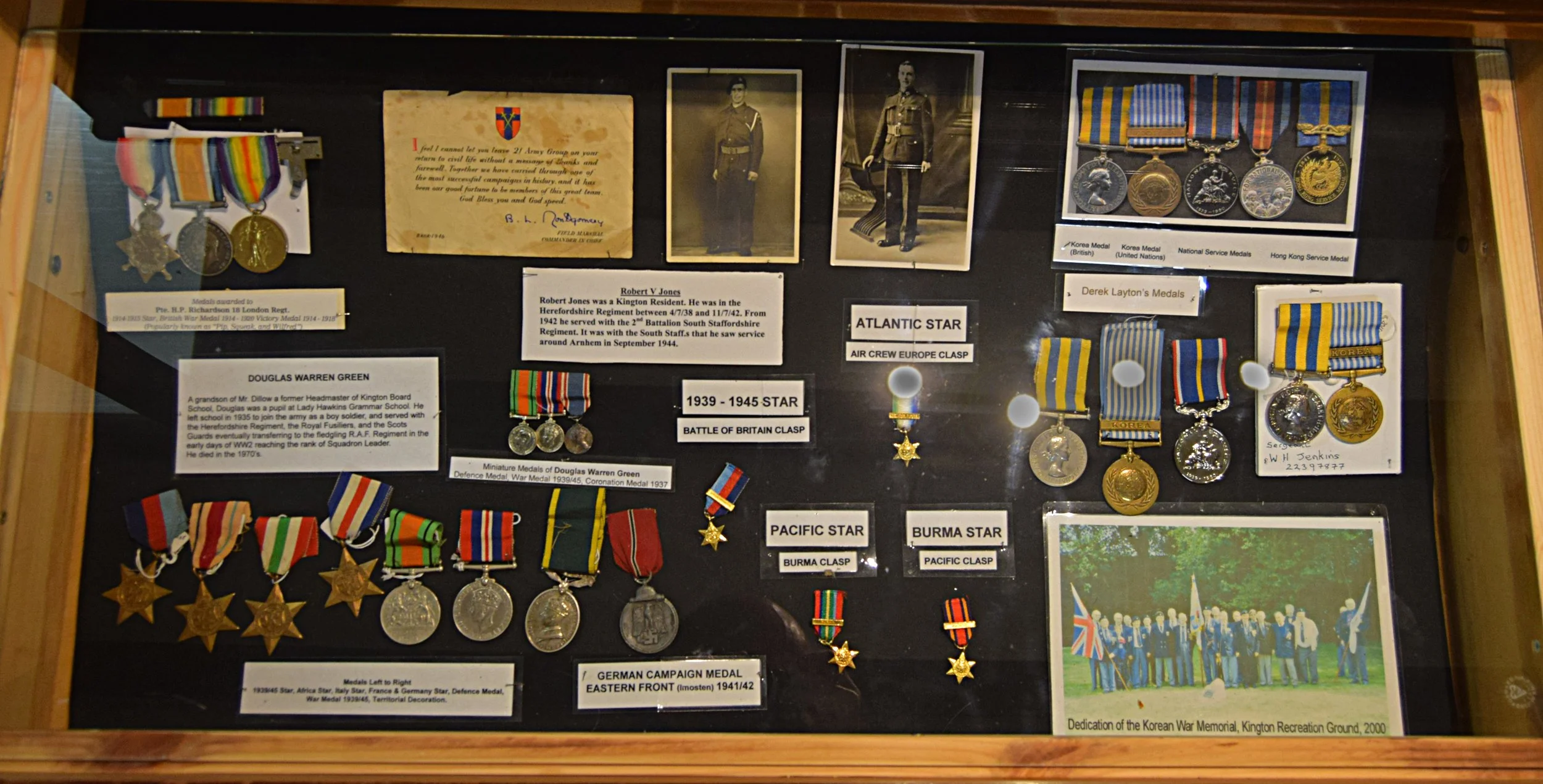 Our new military medal draw
