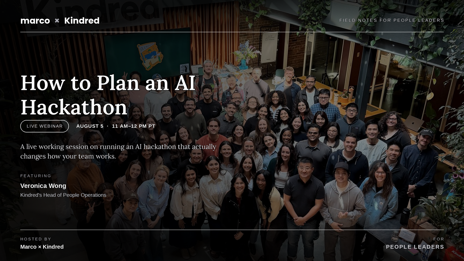 How to Plan an AI Hackathon