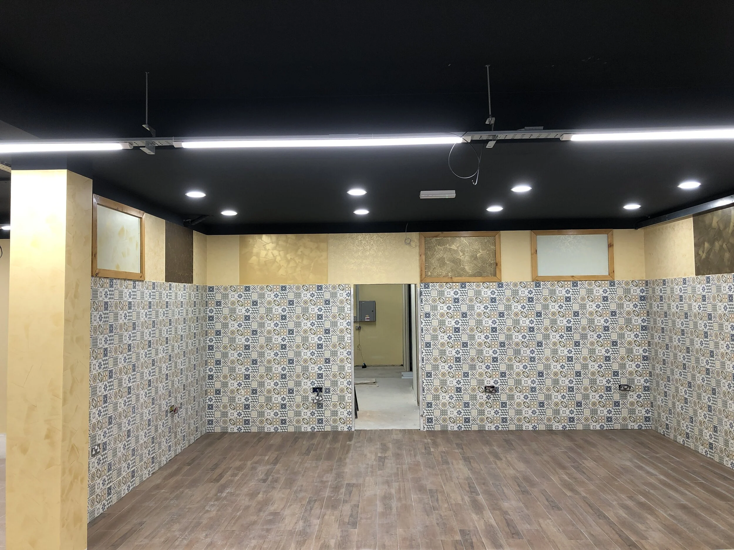 Complete butcher area