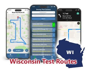 Wisconsin Running Test Wisconsin Driving Test Routes – #1 WI DMV Route App