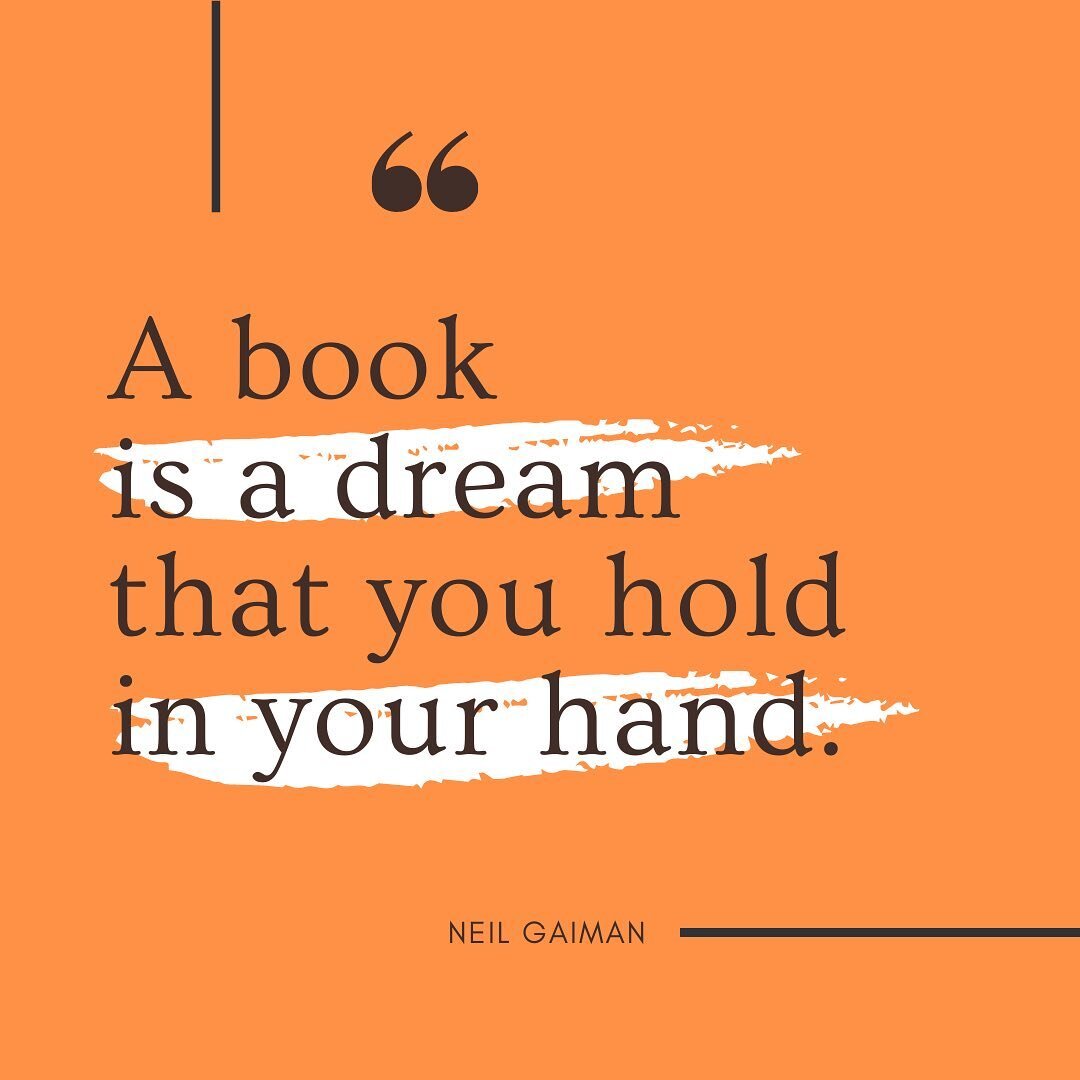 How many DREAMS are you holding in your hands? 📚⁠⁠
⁠⁠
A stack I hope! 😇⁠⁠
⁠⁠
I just LOVE this quote by @neilhimself. It sums up the reading experience of both fiction and non-fiction books for me.⁠⁠
⁠⁠
How about you? ⁠⁠
Do you believe that books em