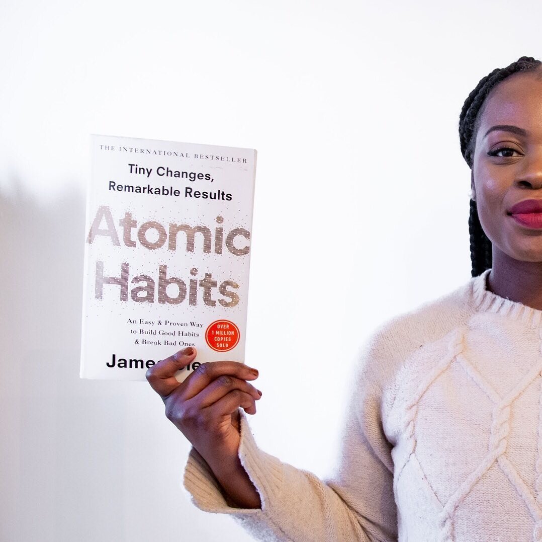 Here's another PAIR of great books...swipe left to see 👈🏾 📚⁠⁠
⁠⁠
If you're into books on #productivity and #personaldevelopment  than these two come well-recommended from me 💯⁠⁠
⁠⁠
1️⃣ Atomic Habits by James Clear @jamesclear⁠⁠
⁠⁠
2️⃣ Smarter, Be