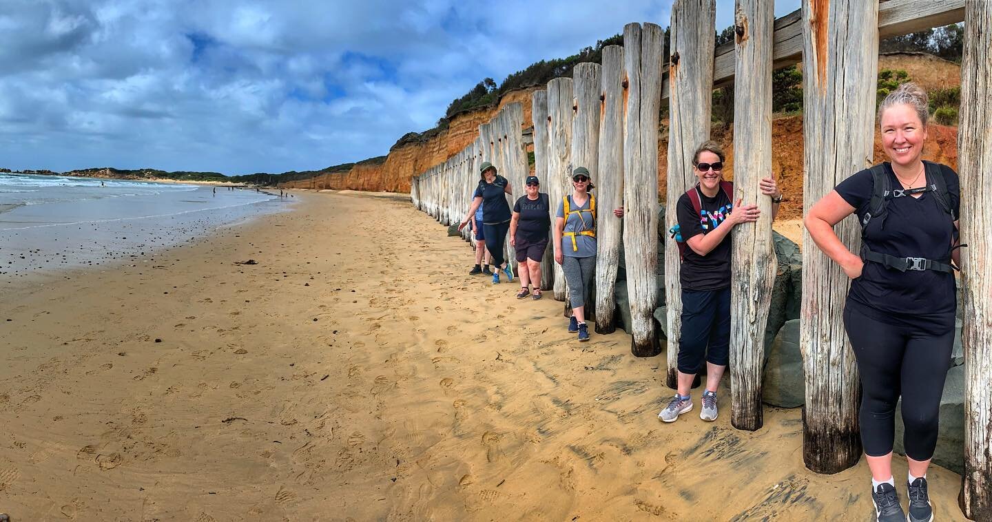 Our &ldquo;Team Koala&rdquo; crew headed out to Anglesea on Hike 2 of the Body Positive Get Started in Adventure program today&hellip;.started with wind and clouds, but finished with plenty of sun (some of us even braved the surf!). Beautiful 4.5km w
