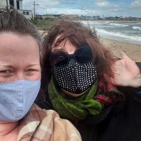 Member Story!  Naomi and Clare - ⁠⠀
We are mates through EYCZ and found out that we were locals through the 5km lockdown. We both injured essential  walking body parts (one foot and one knee) through 2021 and during lockdown found that they could saf