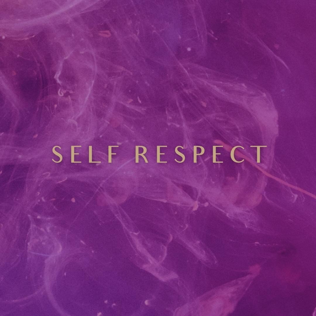 I used to see &lsquo;self respect&rsquo; or bring a &lsquo;high value woman&rsquo; as the equivalent of a big song and dance, the need to point fingers when someone wasn&rsquo;t &ldquo;respecting&rdquo; or treating me the way I felt I deserved to be 