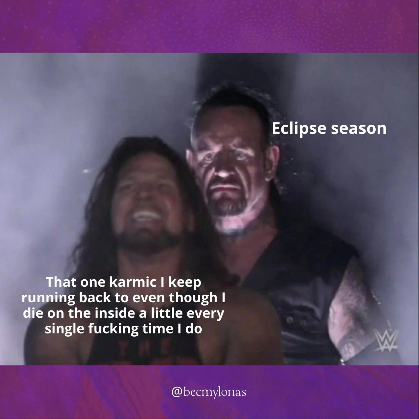 This eclipse window ain&rsquo;t playing. 

It&rsquo;s eclipsing out of our lives all those outdated karmic patterns &amp; bonds that don&rsquo;t serve us&hellip;

So we can call in the SOUL LEVEL UNION we&rsquo;re craving.

If you&rsquo;re finally re