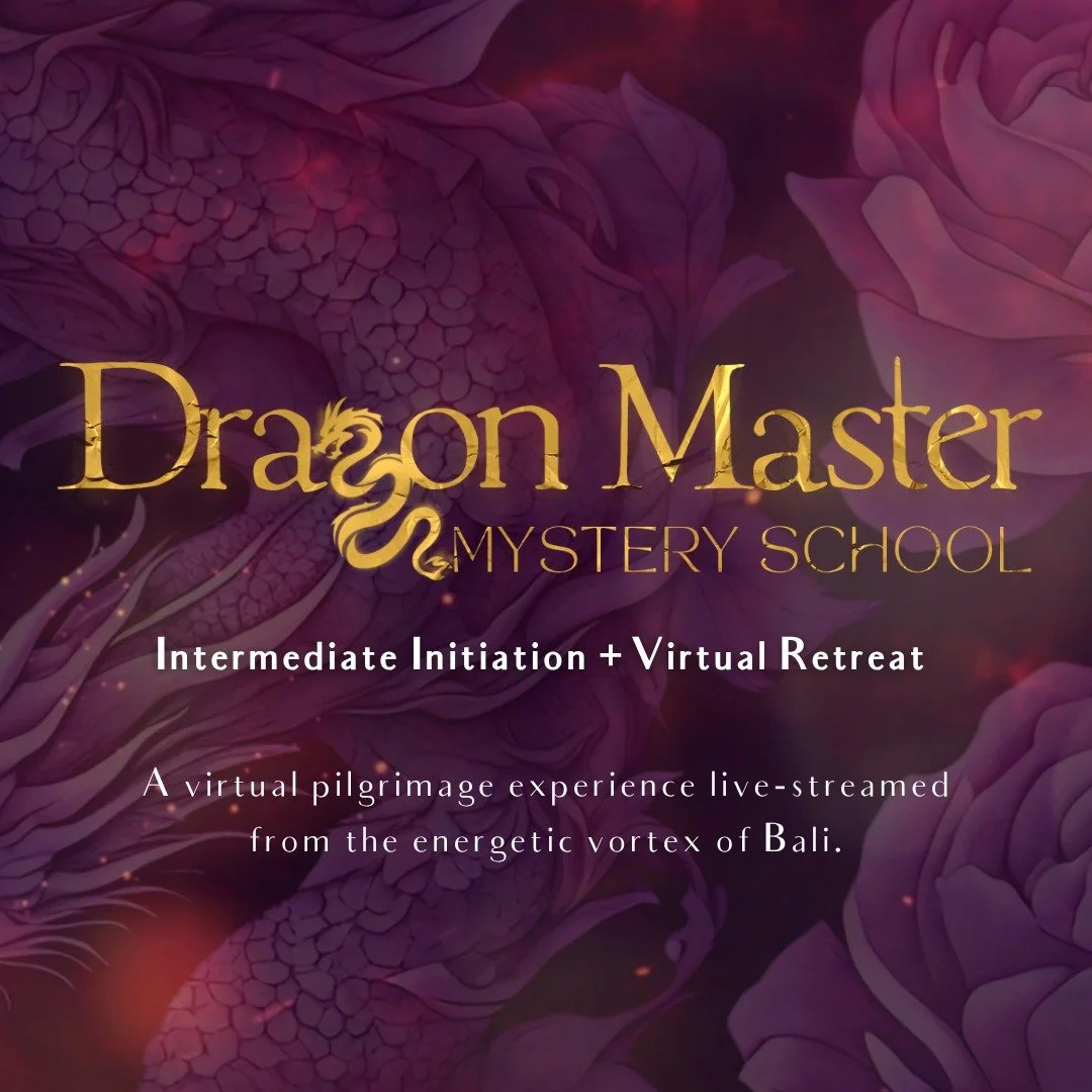 CALLING ALL GRID-KEEPERS &amp; PORTAL WORKERS - ARE YOU READY FOR A VIRTUAL PILGRIMAGE? 👀 🐉

This October, we&rsquo;re opening the gates for an intermediate-level initiation into the Dragon Master Lineage - streamed directly from the energetic vort