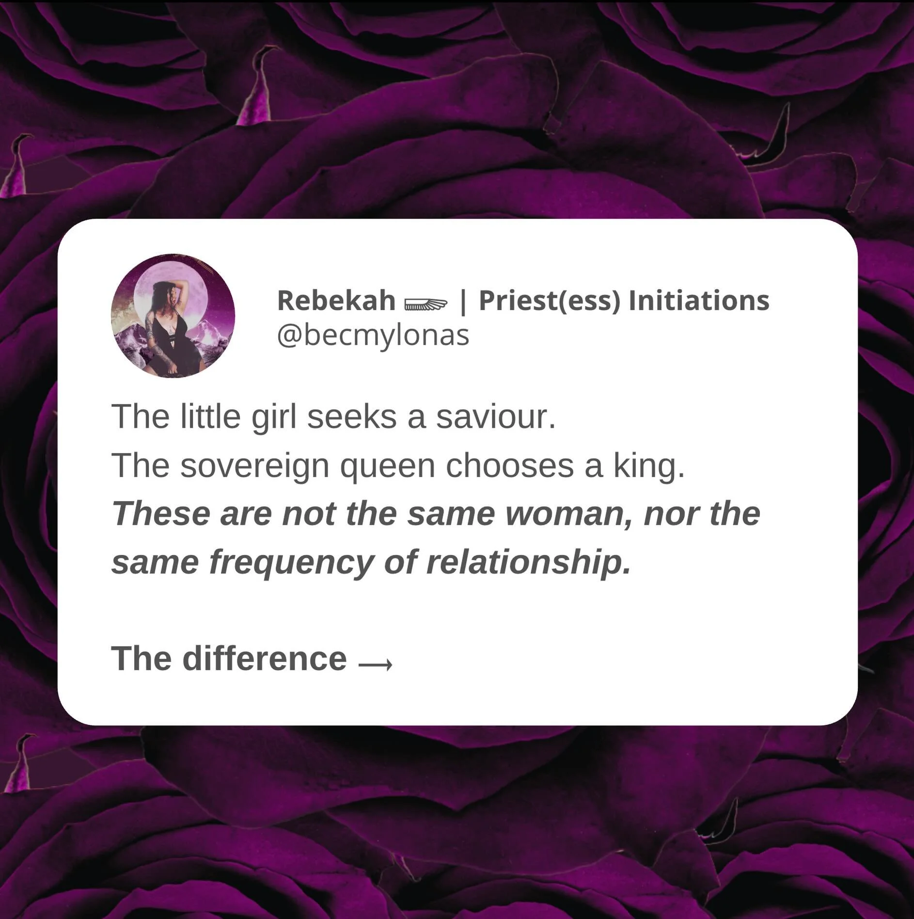 A king redirects you back to your mission.
A saviour redirects you back to himself.
A king strengthens your foundation.
A saviour becomes the foundation you&rsquo;re afraid to lose.
A king helps you build the temple.
A saviour convinces you the templ