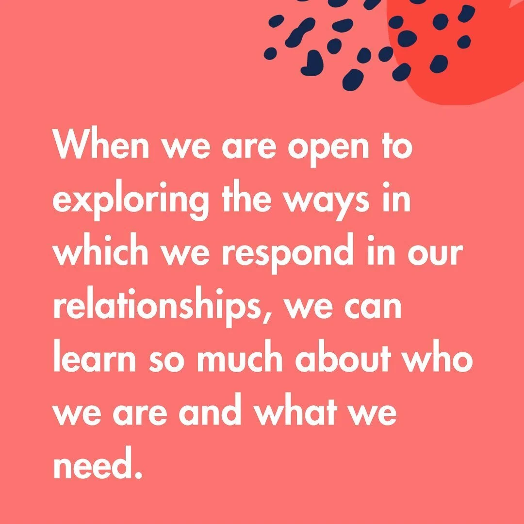 There is actual gold to be found in self-reflection in our relationships, looking at how and why we respond to our partners the way we do.
We don’t exist in a vacuum, and are ourselves in relation to each other from the moment we are born. 
O