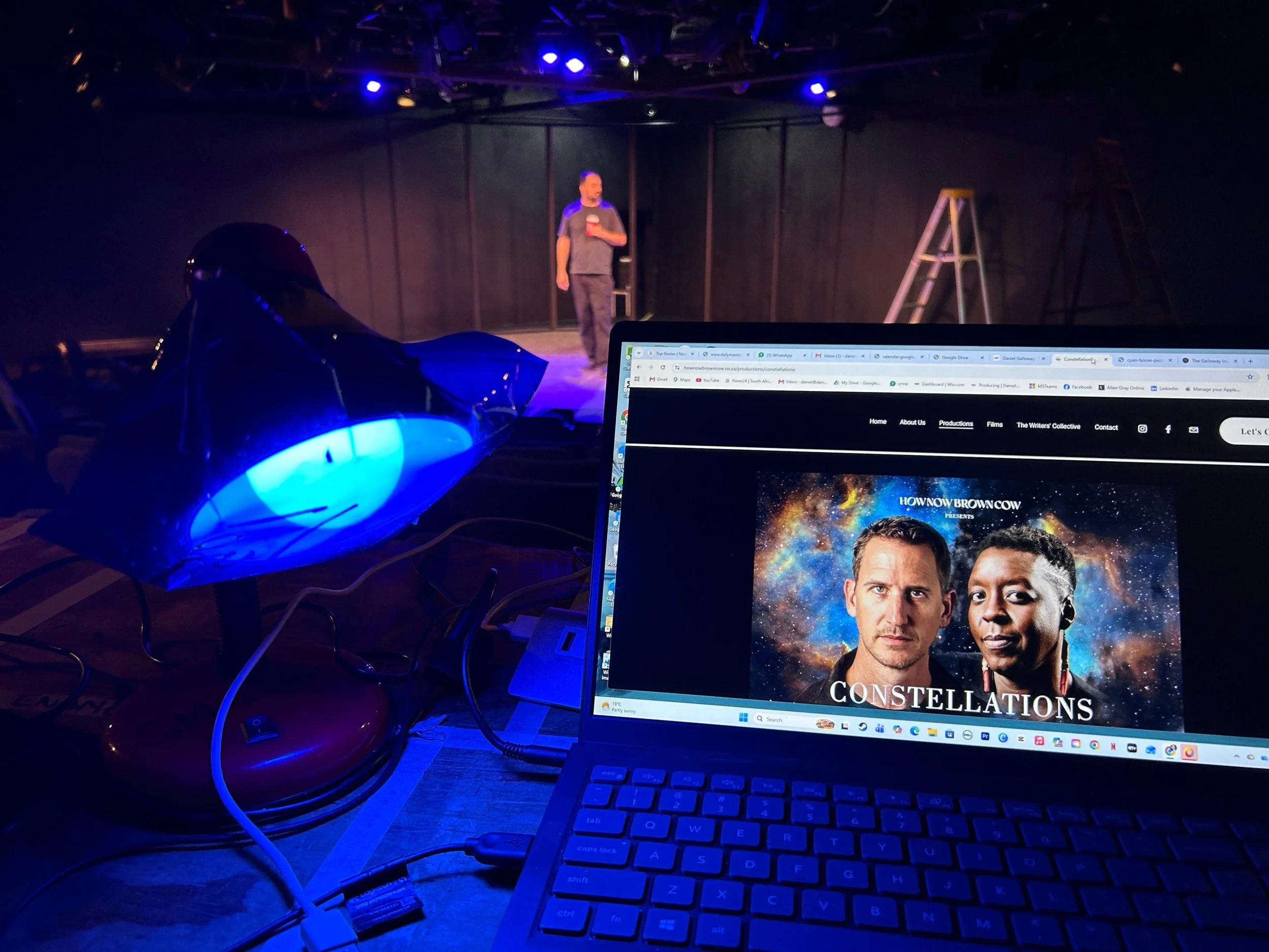 First performance today!

Constellations is coming together! Exploring love, loss, choice, and the infinite possibilities that shape our lives, Constellations is a moving and thought-provoking journey through the moments that connect us.

We look for