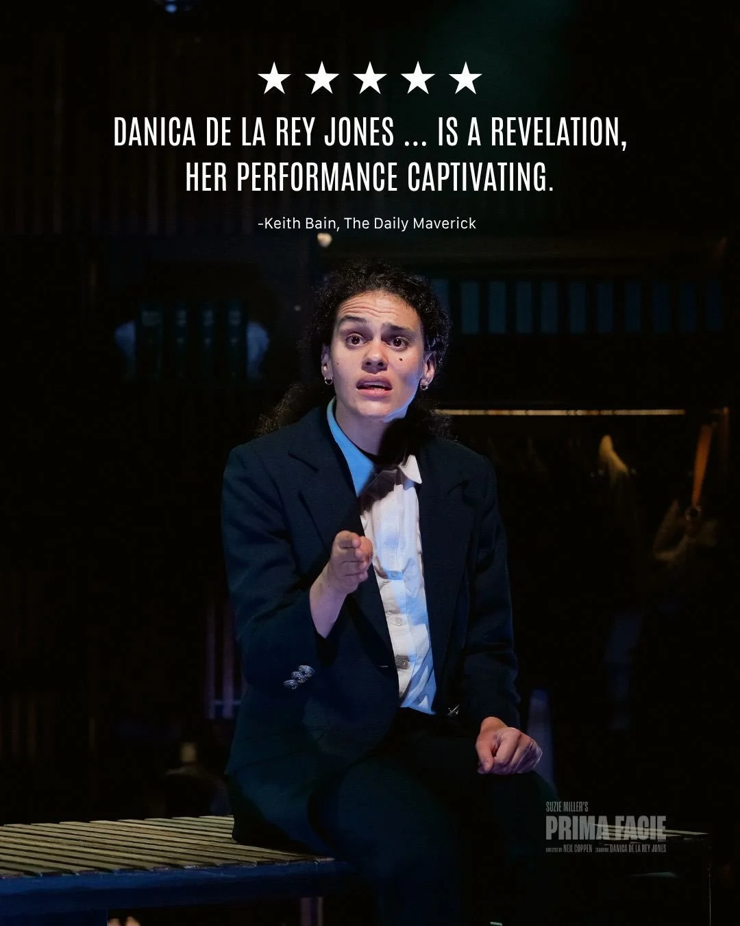This is Prima Facie. This is the production everyone is talking about.

A powerful, unflinching story about justice, consent, truth and the realities of our legal system.

Book your tickets now.
4&ndash;29 August 2026 | The Baxter Theatre
🎟️ Book no