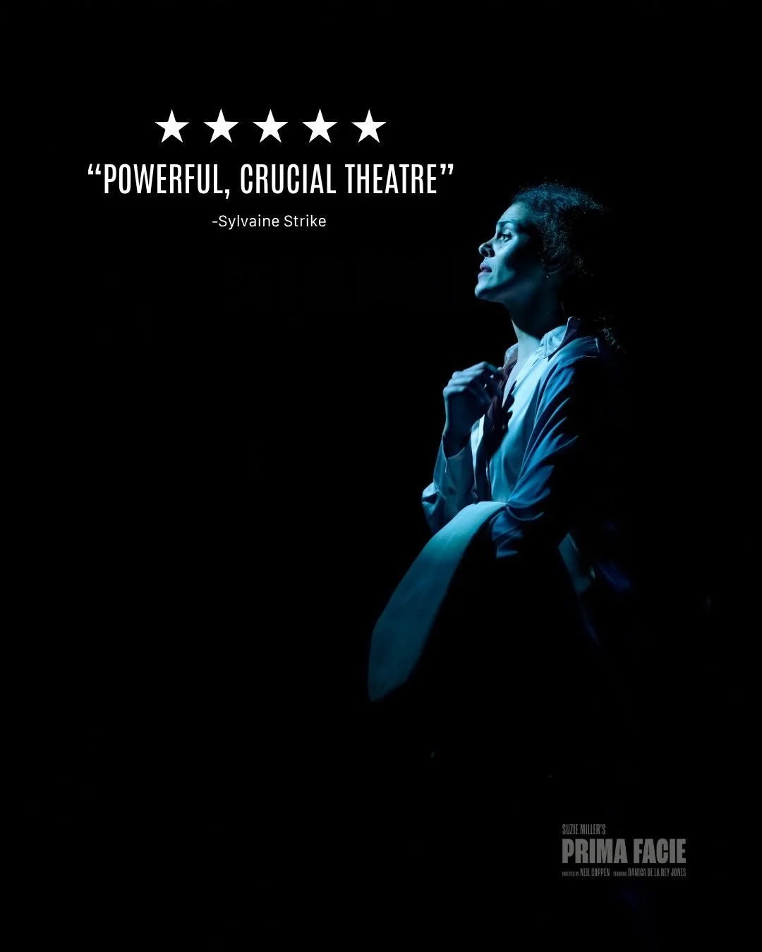 Cape Town, this is your last chance.

Critically acclaimed and captivating audiences, Prima Facie is entering its final week, and tickets are selling fast.

Starring Danica De La Rey Jones, this powerful, gripping production takes you inside the cour