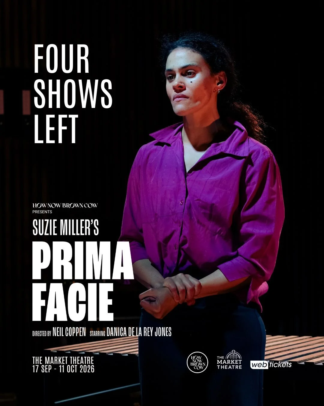 A story that challenges the very system it takes us inside.

Prima Facie follows Tessa, who has built her career defending the law - until a devastating experience forces her to confront that same system from the other side.

Powerful, confronting an
