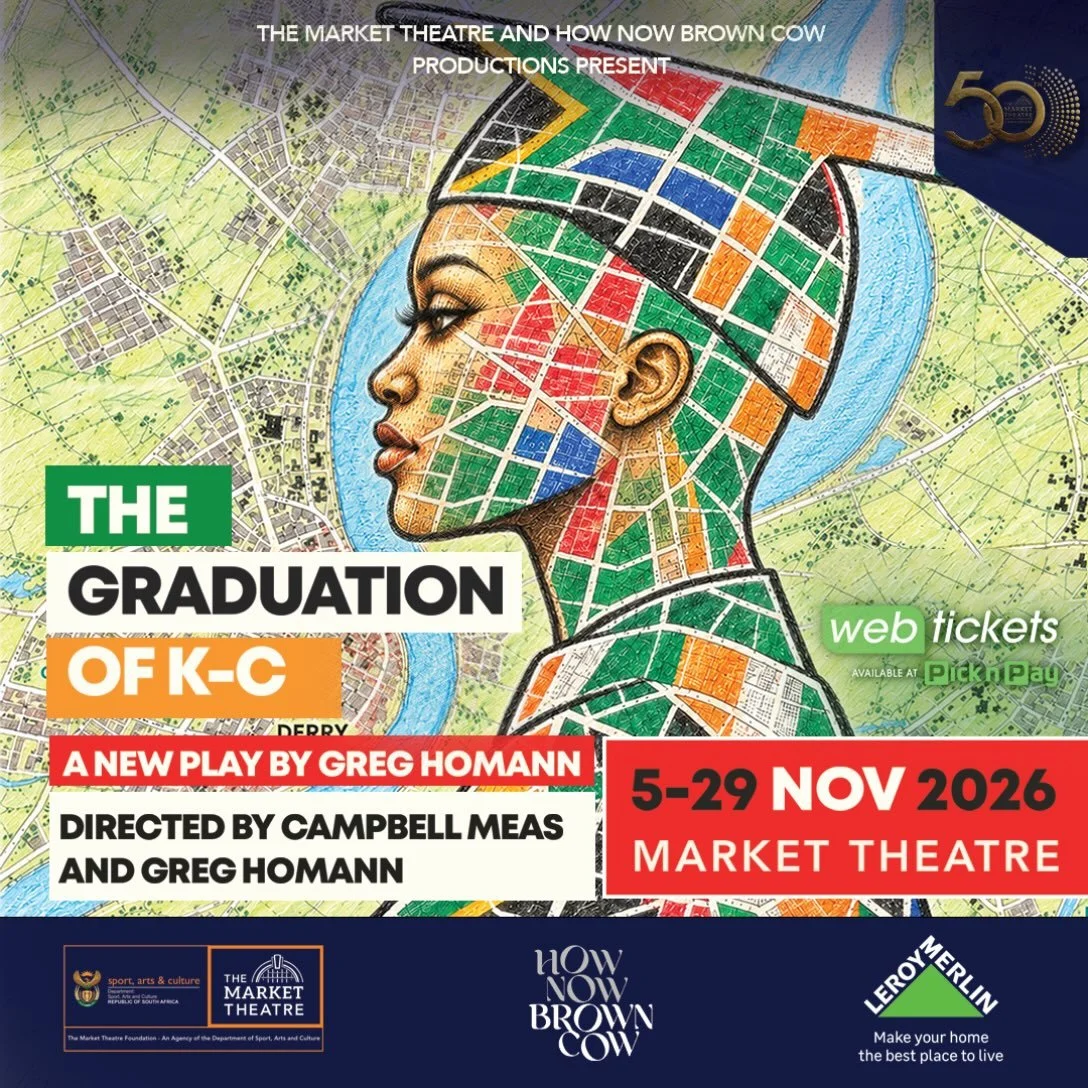 From the page to the stage. ✨

We&rsquo;re thrilled to see the third play from the How Now Brown Cow Writers Collective come to life at The Market Theatre!

The Graduation of K-C is a brand-new South African play by multi-award-winning playwright Gre