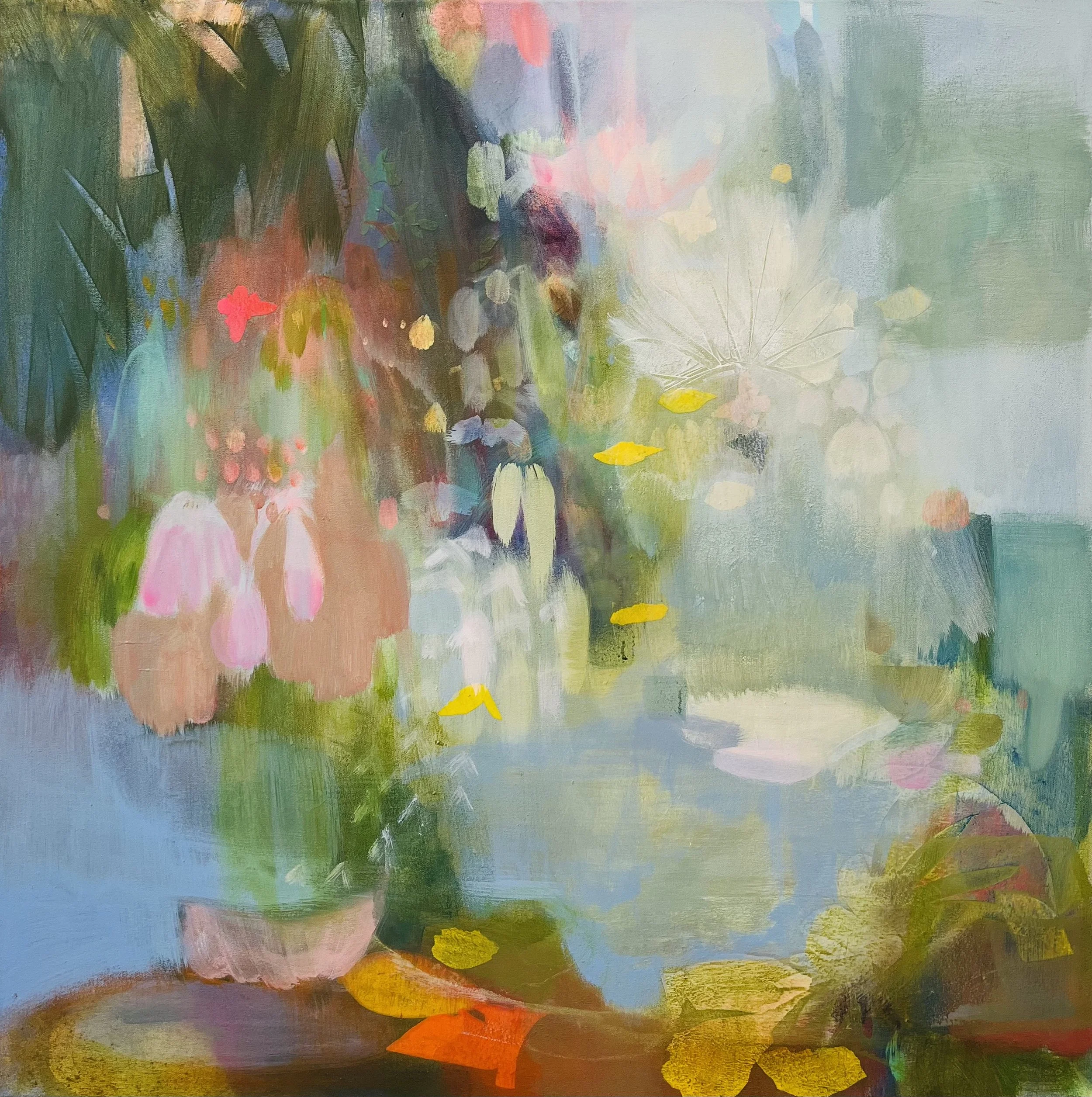 SUMMER BREEZE| Mixed media on canvas