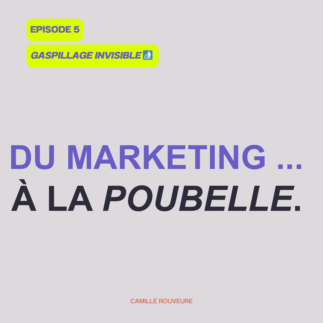 Gaspillage invisible du marketing