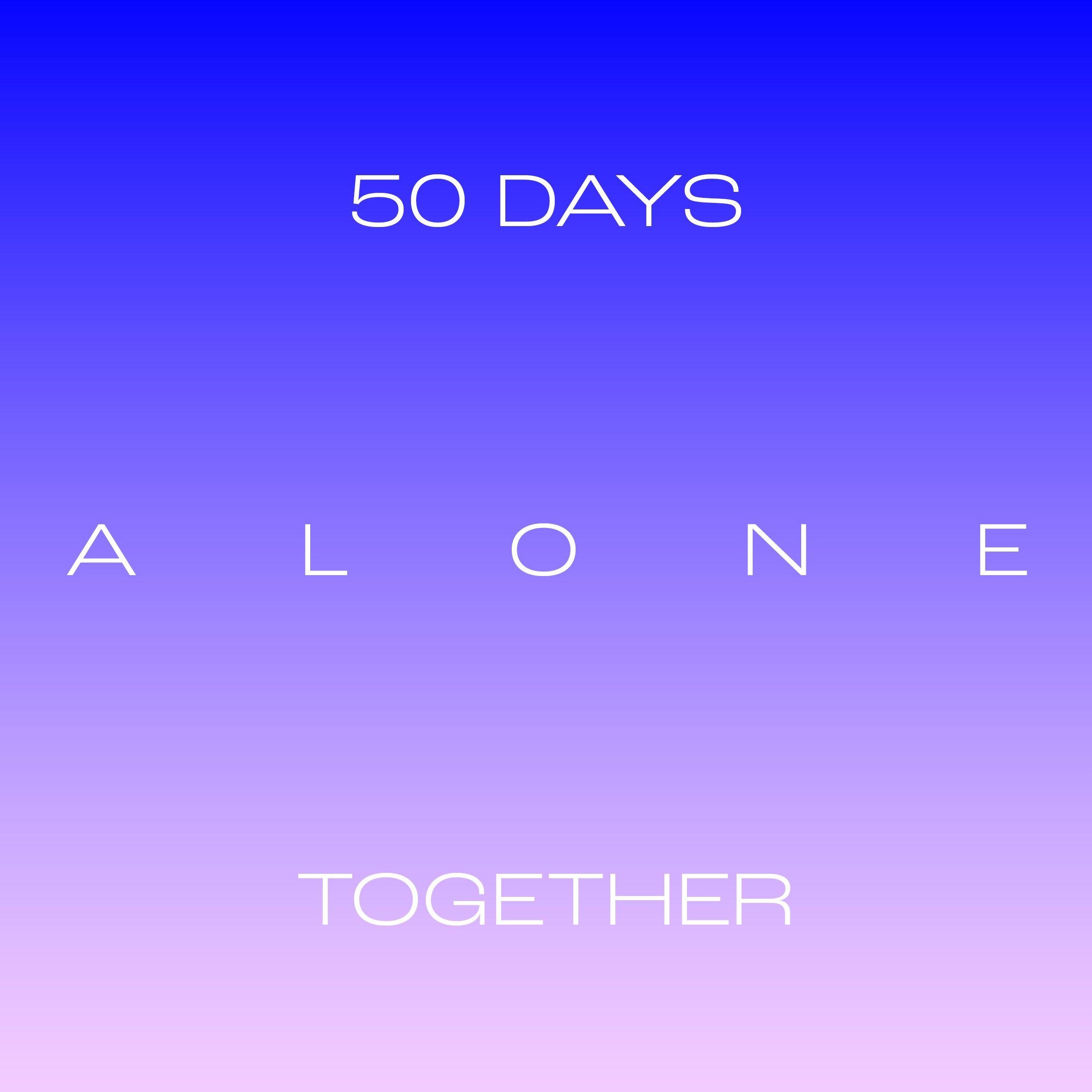 50 Days Alone Together Logo Instagram Webseries Peer Productions.jpg