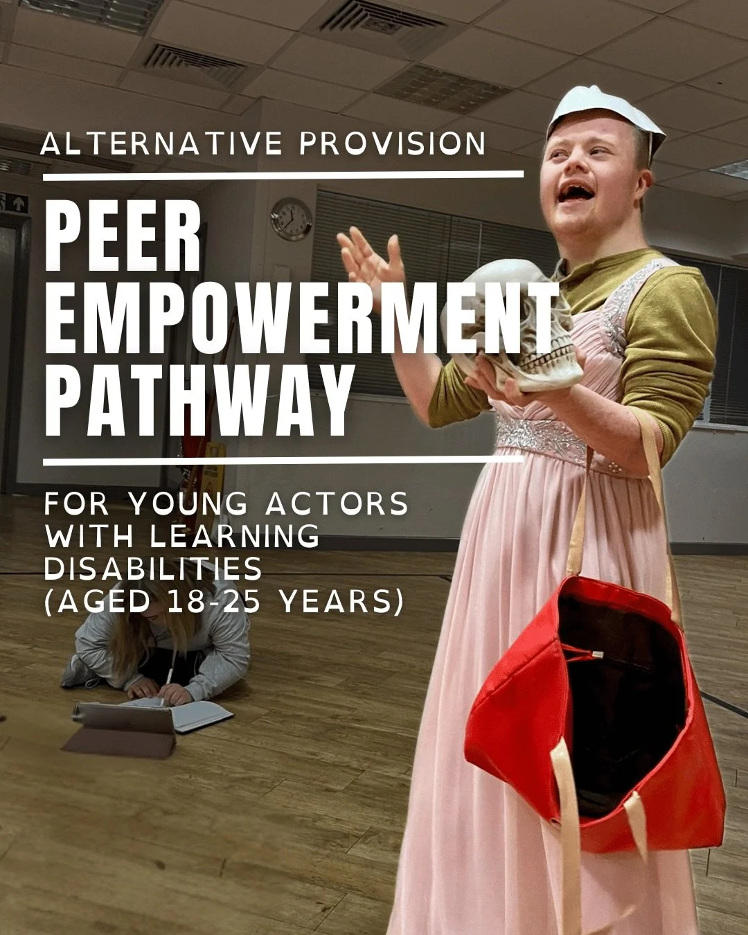 🚨 Limited Spaces for September 2026 🚨

We are now accepting referrals for our Alternative Provision for young people aged 18&ndash;25 with an EHCP who are passionate about creativity and performance.

Our programme combines:
🎭 Practical drama and 