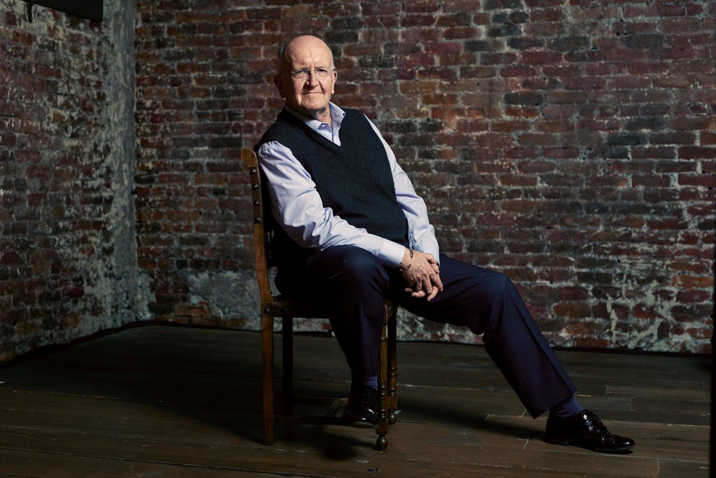 John Doyle who will leave Classic Stage Company at the end of the coming season, said, “I feel like it’s somebody else’s turn.”Credit...Vincent Tullo for The New York Times