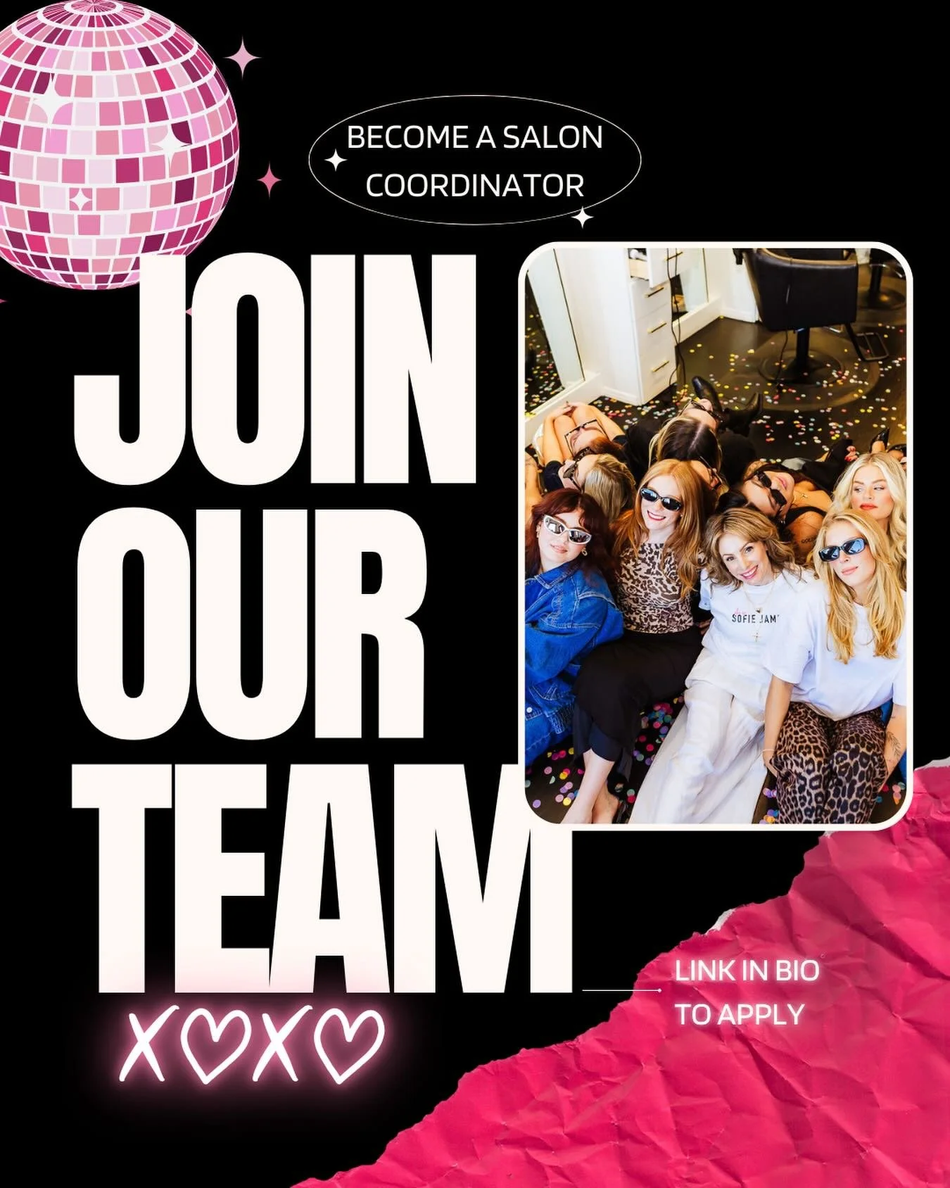 ✨ We&rsquo;re hiring a Salon Coordinator! ✨
If you love creating amazing first impressions, staying organized, and keeping the vibes high &mdash; this role is for you.

You&rsquo;ll be the first smile at the front desk, the voice behind the phone, an