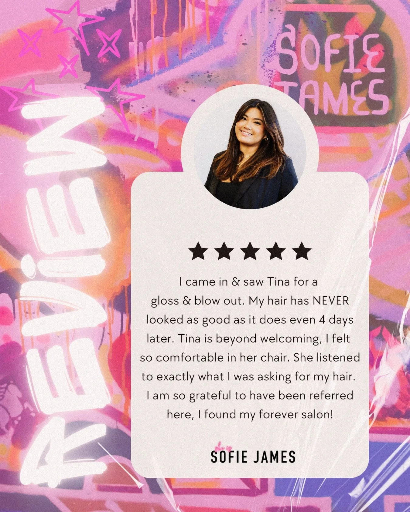 We love Tina&rsquo;s chair 🪑 🌟💕 @tinas_chair