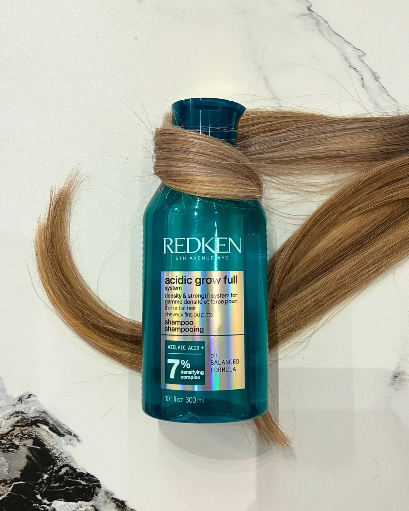 NEW LINE ALERT 🦋💚 We&rsquo;re now carrying the RedKen Acidic Grow Full system!

Get a free mini sample when you purchase all four products at SISJ!

Benefits:
⭐️ Instantly fuller, thicker hair 
🌟 2X less breakage &amp; stronger hair 
⭐️ Clinically