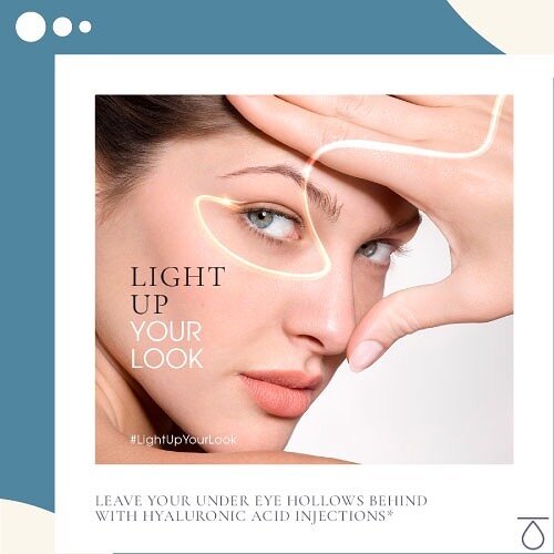 Light up your look immediately and leave your under-eye hollows behind!

Did you know that you can get immediate results with hyaluronic acid injections?

Contact us today to find how you could light up your look.