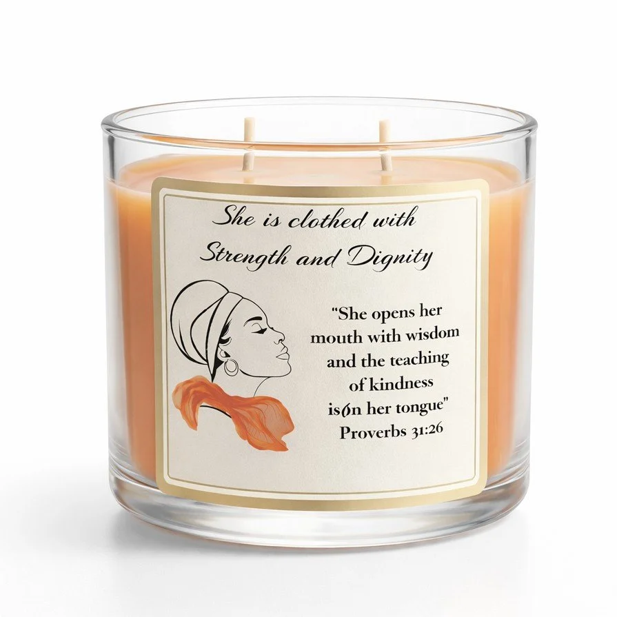 Strength & Dignity Mango Peach Salsa Candle