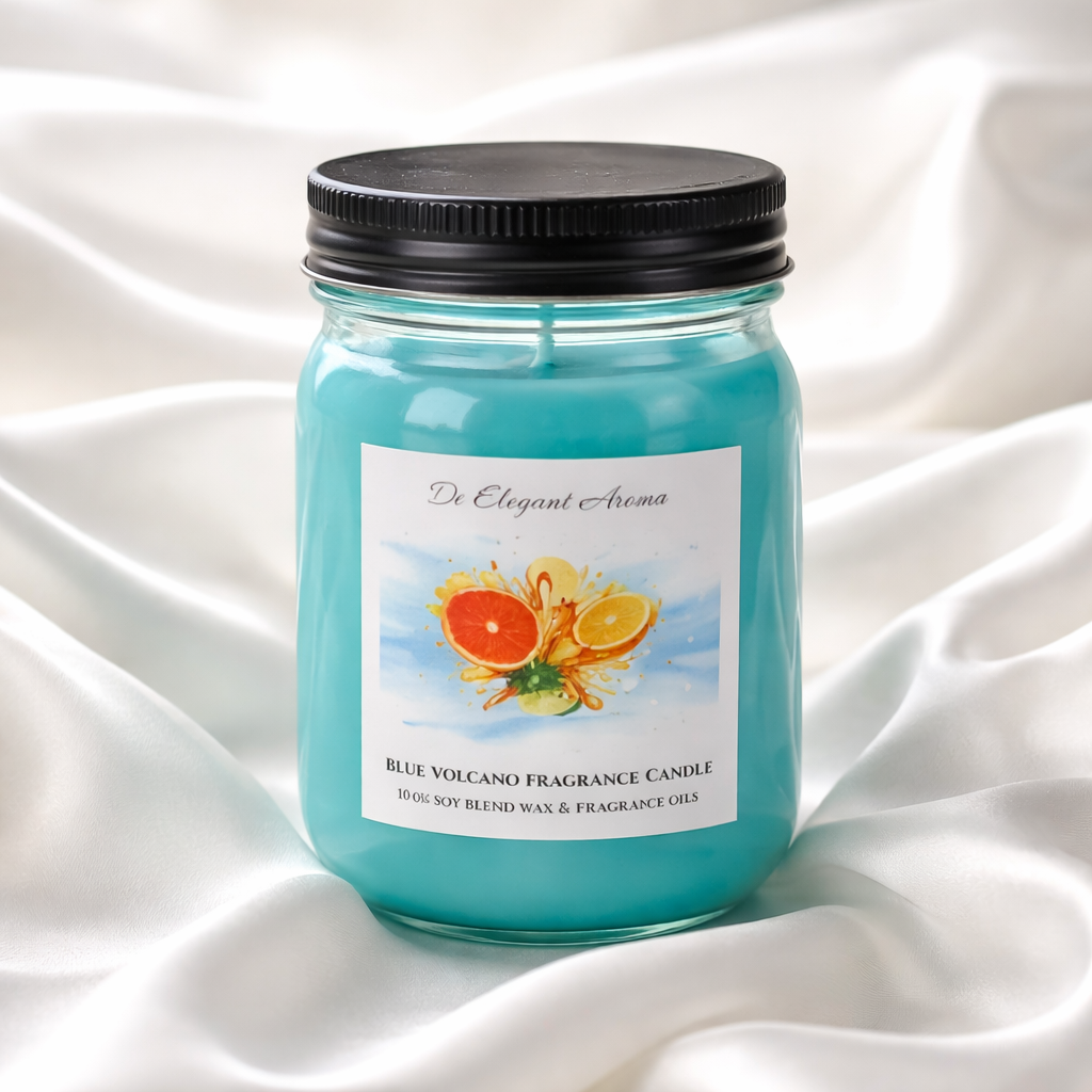Blue Volcano Fragrance Candle