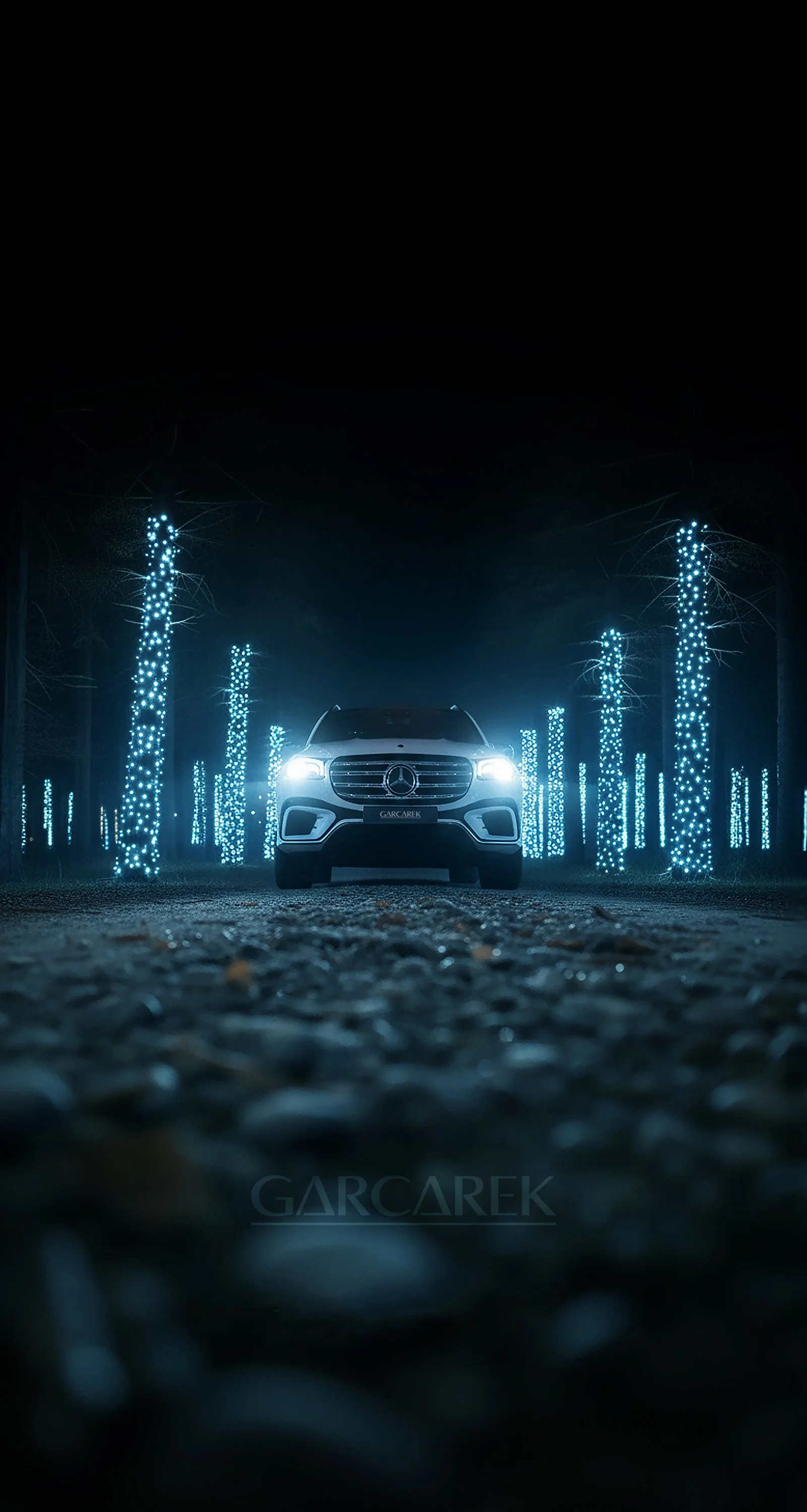 Tapeta na telefon Mercedes-Benz GLS styczeń 2026.