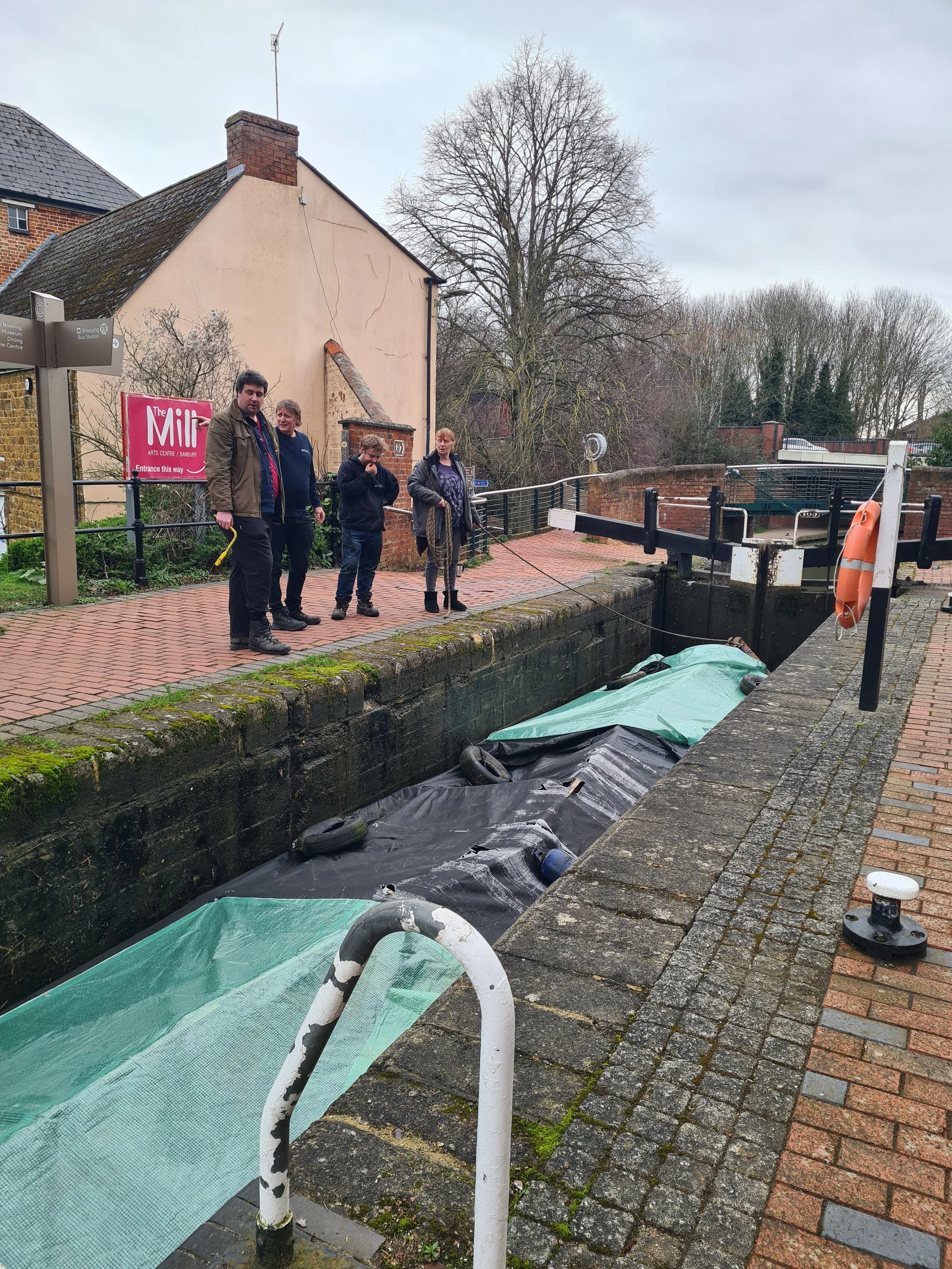 “But we’re not a normal narrowboat.”