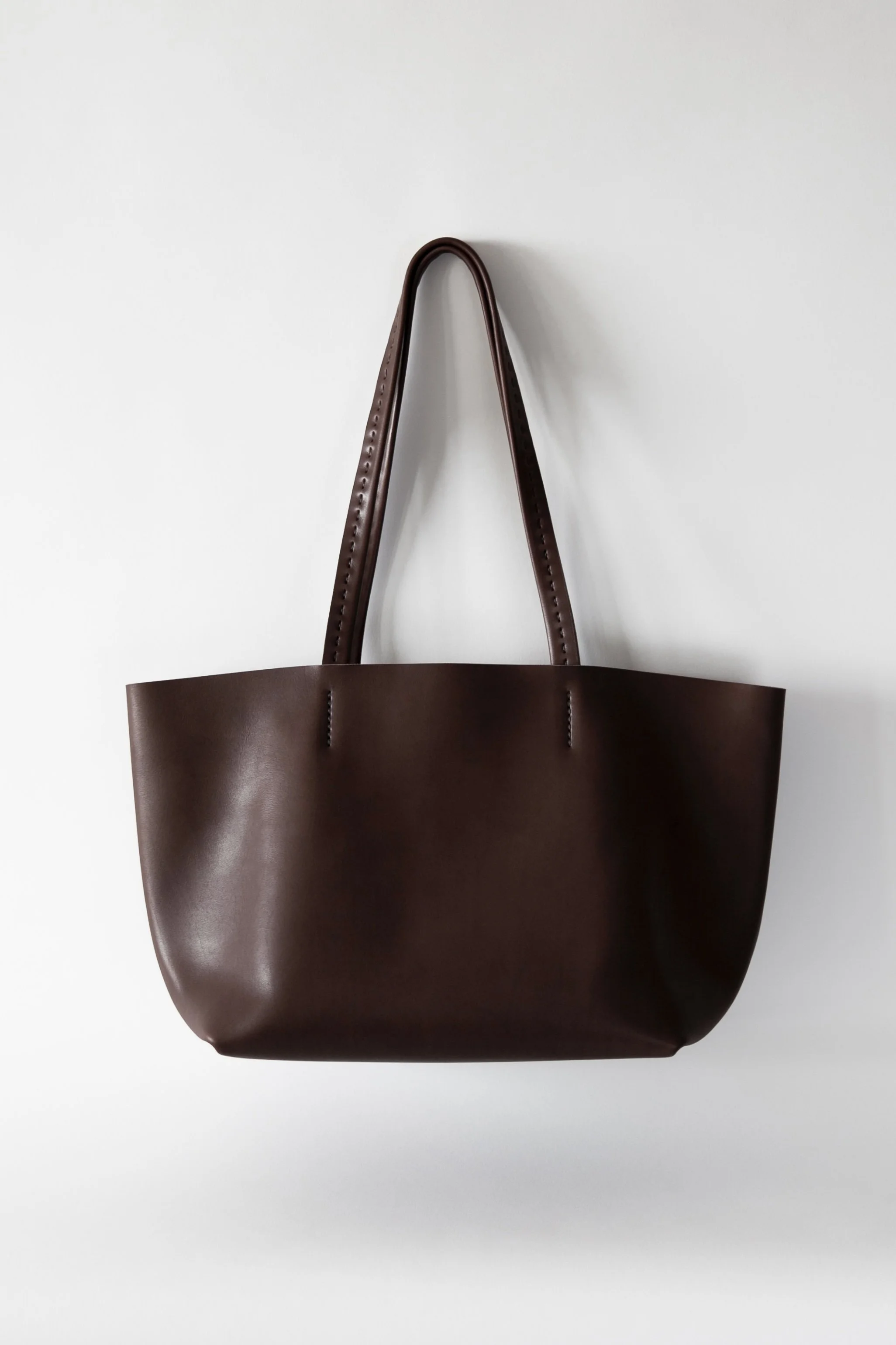 TOTE IN BROWN NOVONAPPA LEATHER