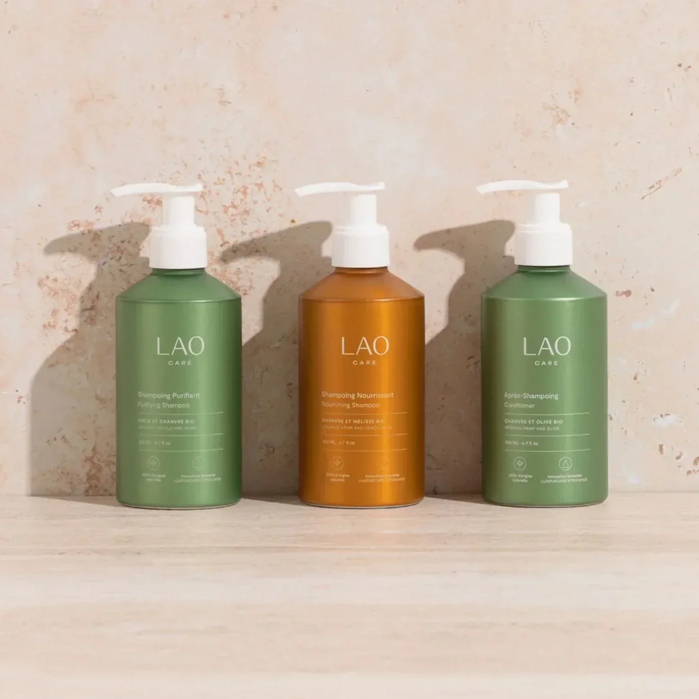 LAO CARE - TRIO SHAMPOINGS - STUDIO NOVEMBRE